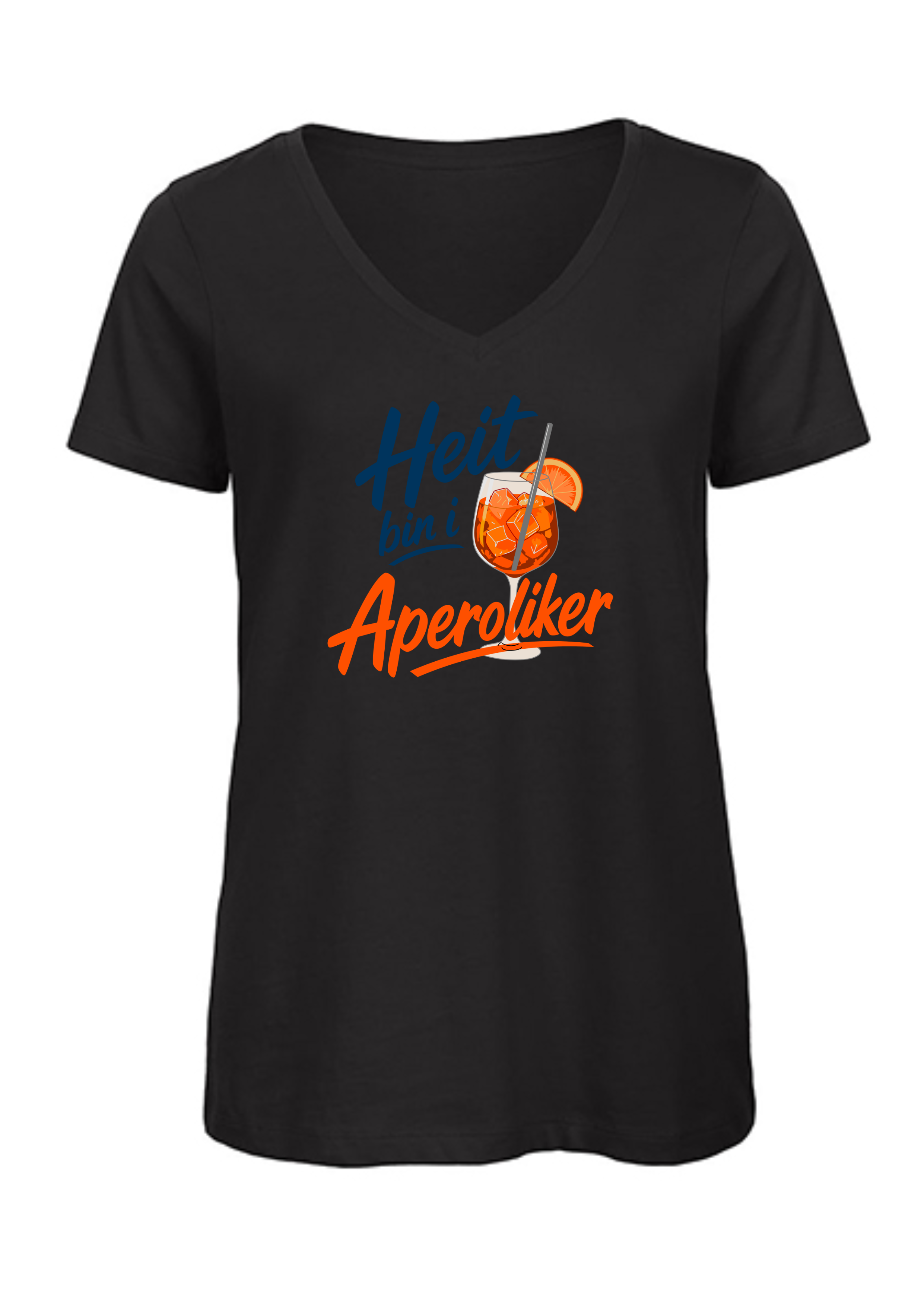 Aperoliker | Damen T-Shirt V-Ausschnitt