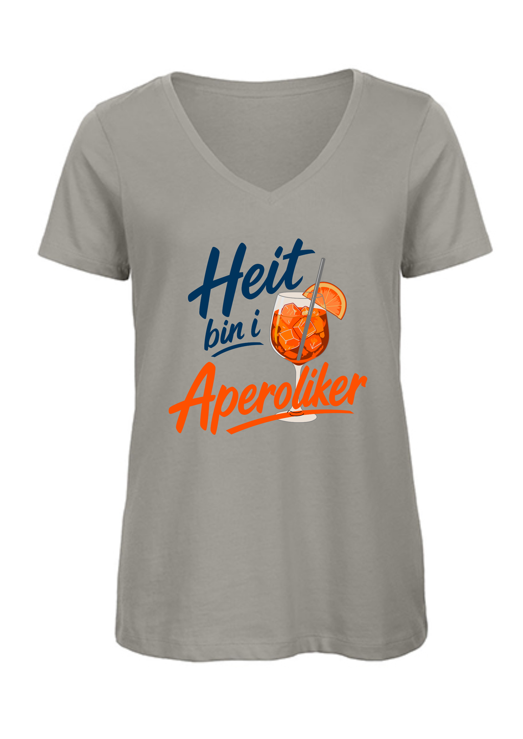Aperoliker | Damen T-Shirt V-Ausschnitt