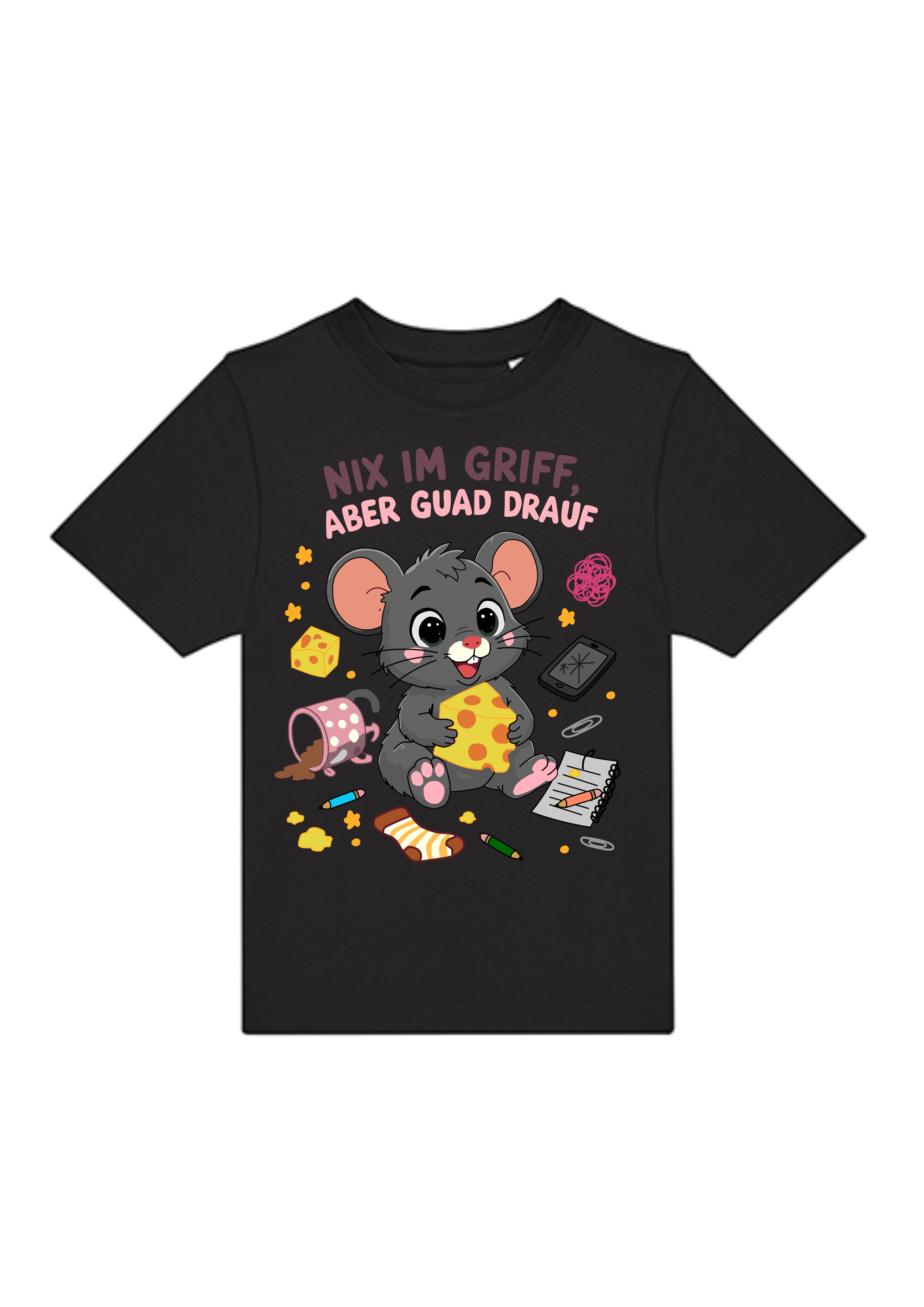 Chaosmaus | Kinder T-Shirt Rundhals