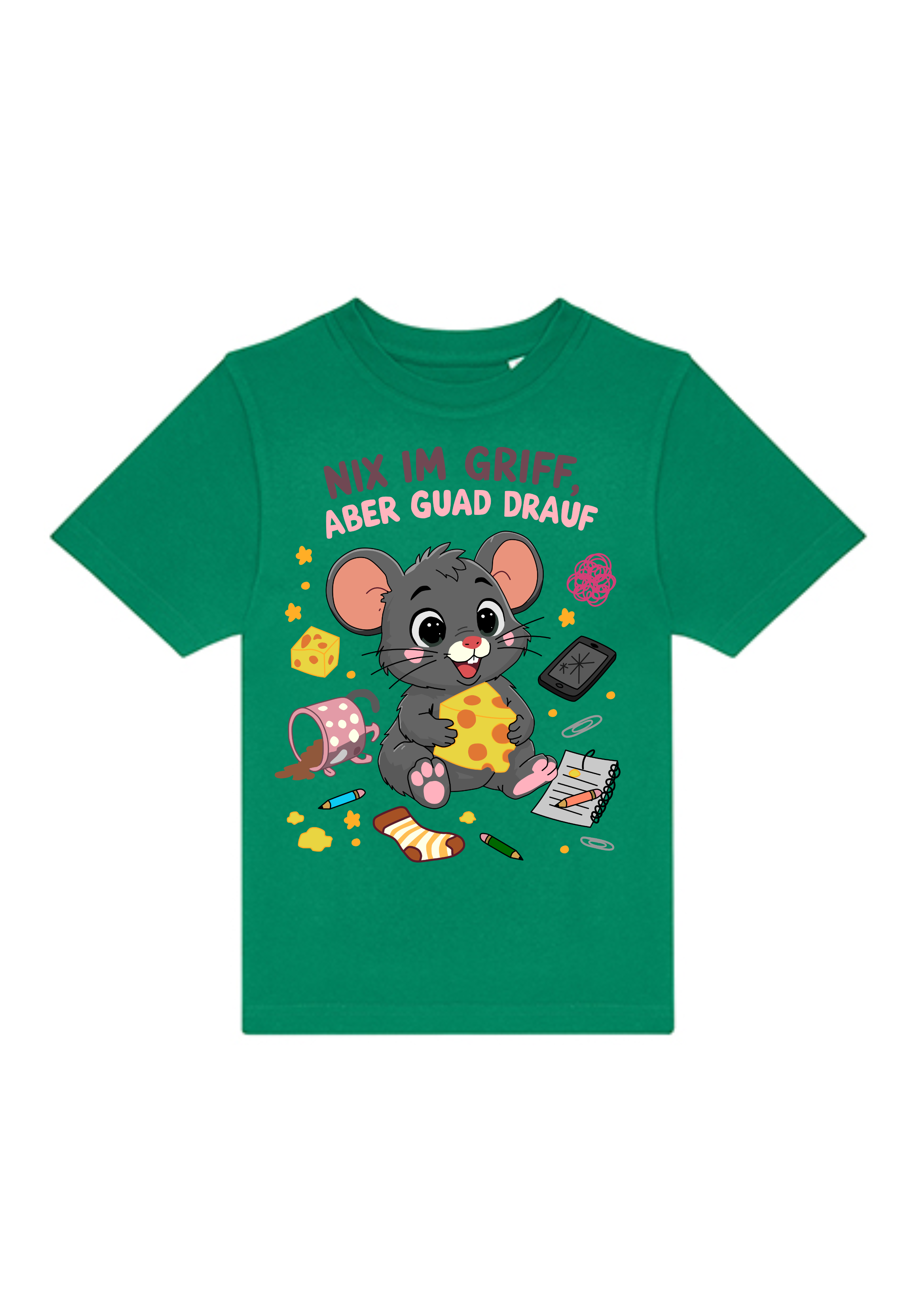Chaosmaus | Kinder T-Shirt Rundhals