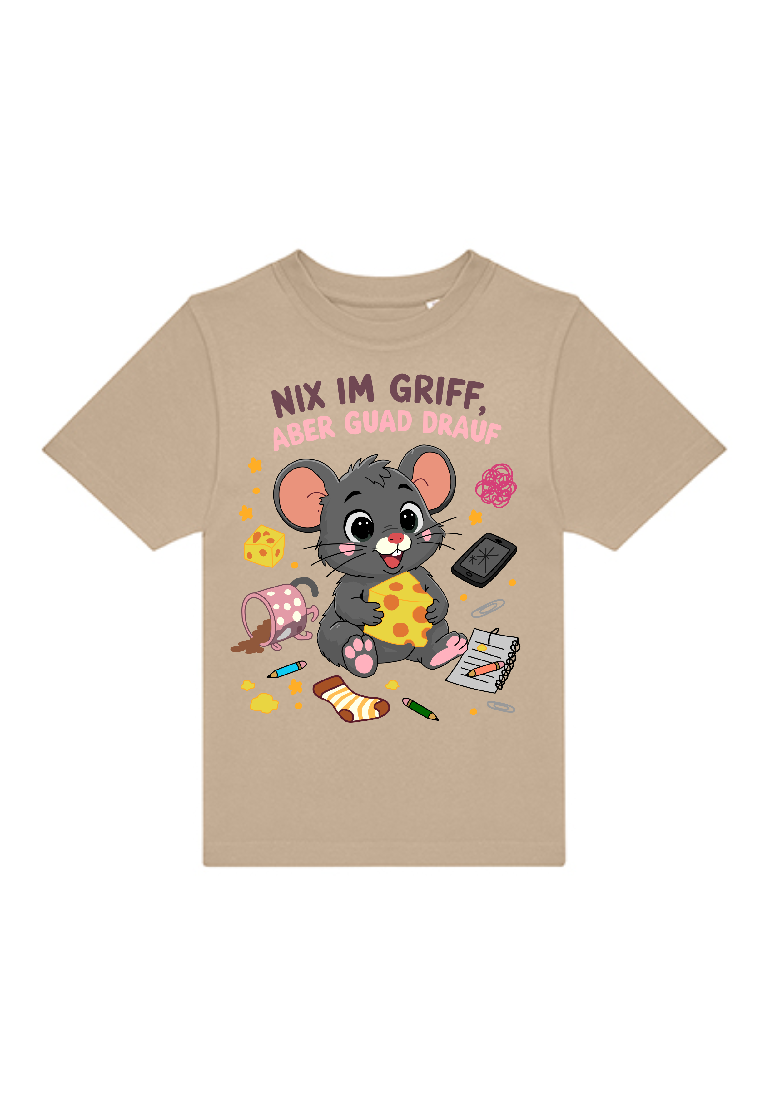 Chaosmaus | Kinder T-Shirt Rundhals