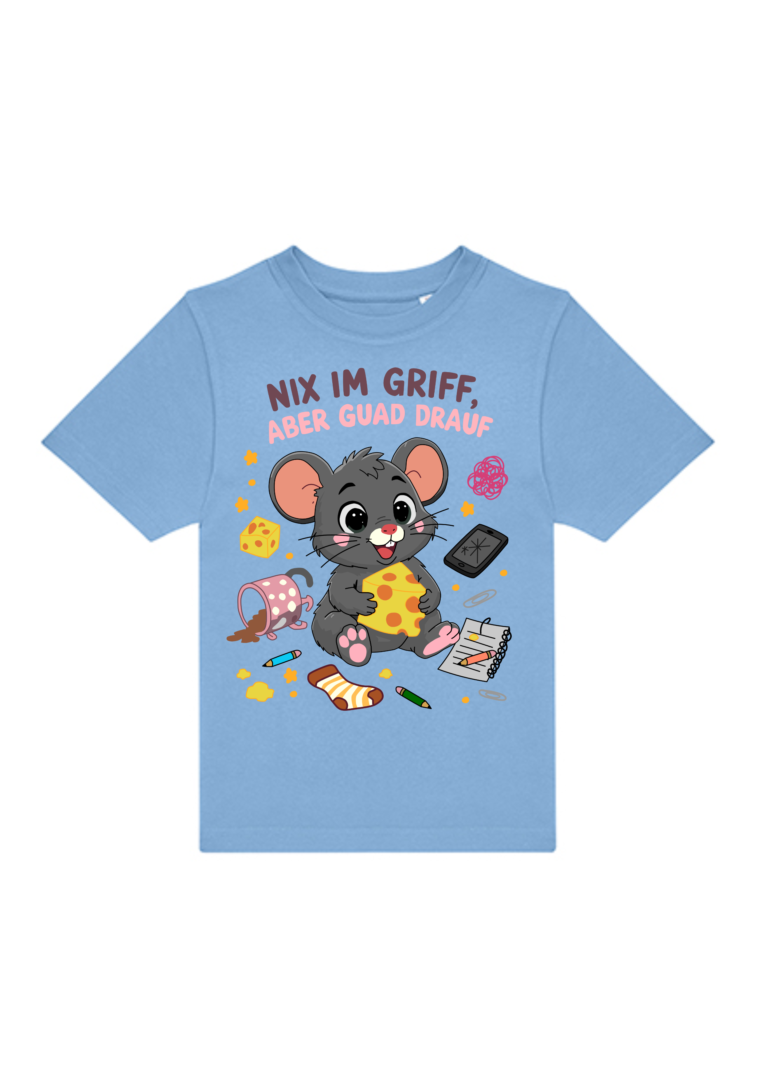 Chaosmaus | Kinder T-Shirt Rundhals