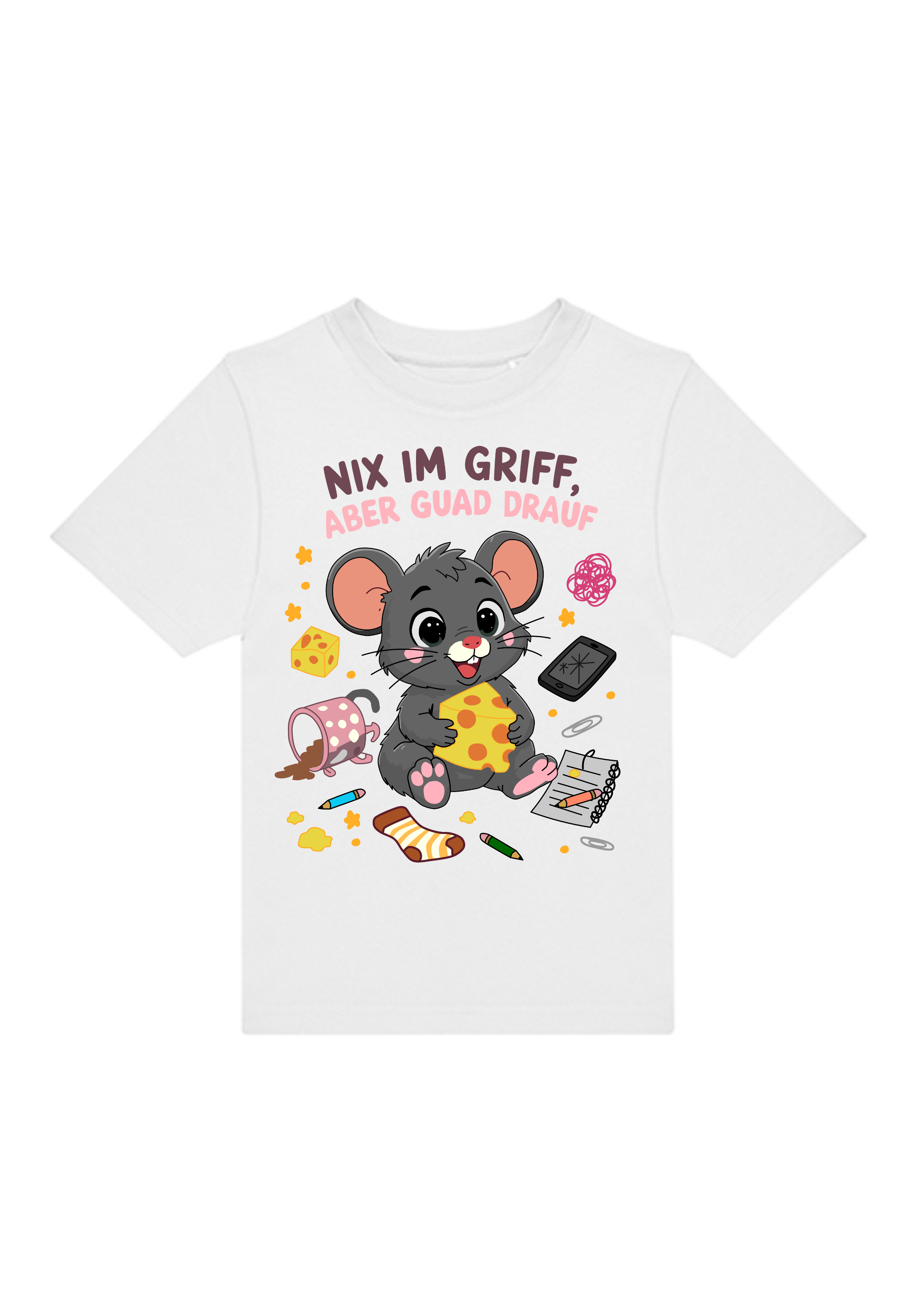 Chaosmaus | Kinder T-Shirt Rundhals