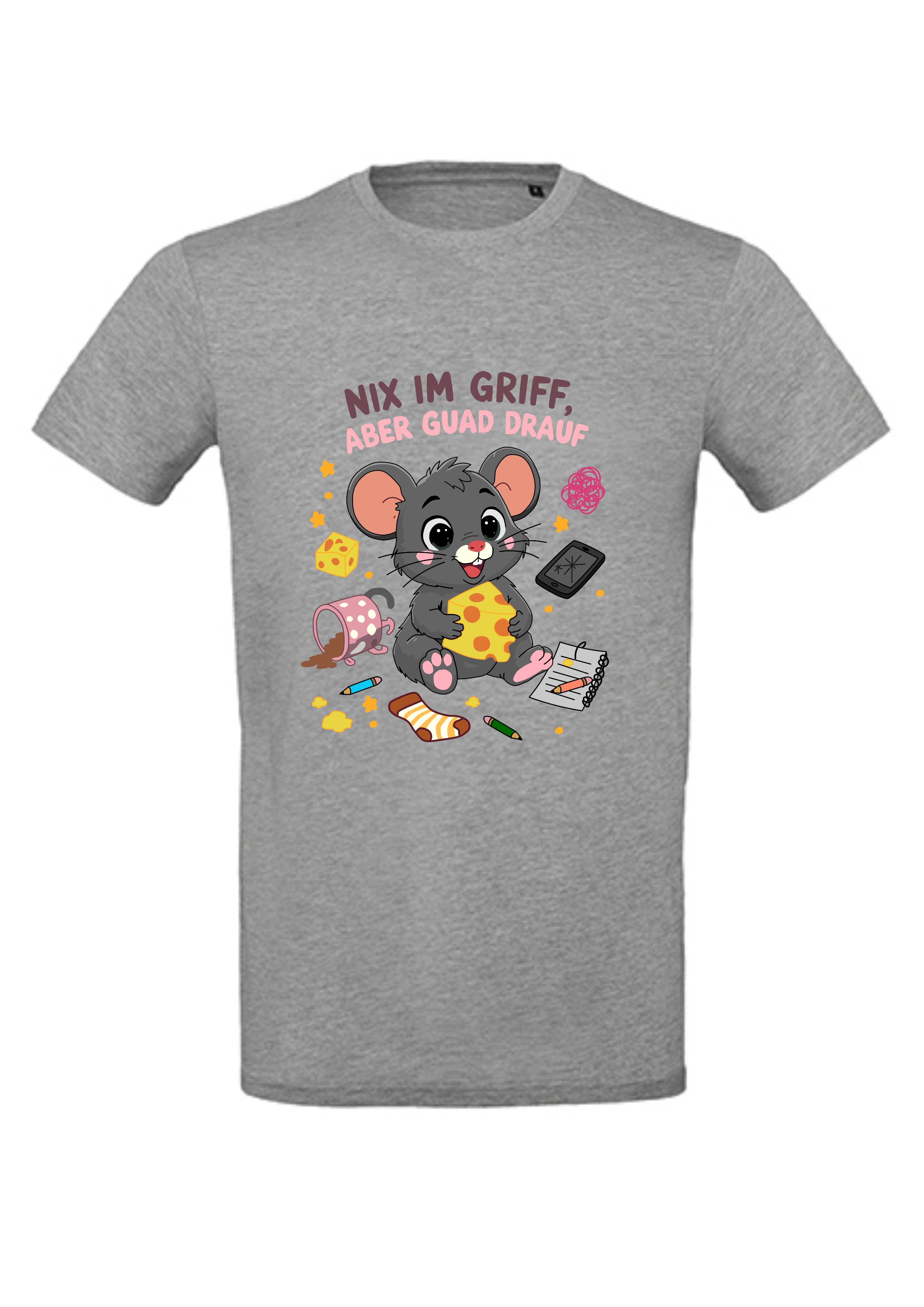 Chaos Mouse | Men's Crew Neck T-Shirt