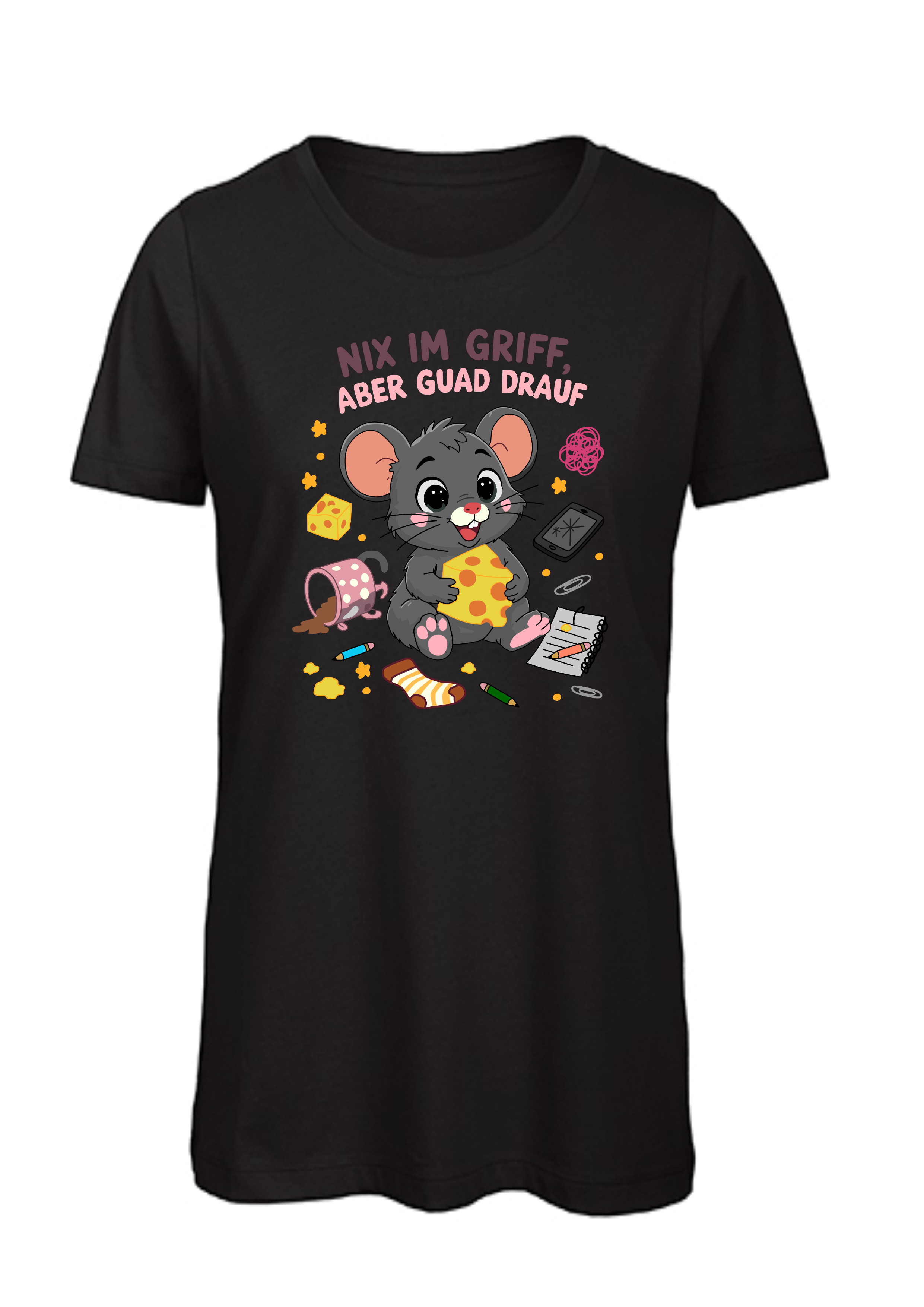 Chaosmaus | Damen T-Shirt Rundhals