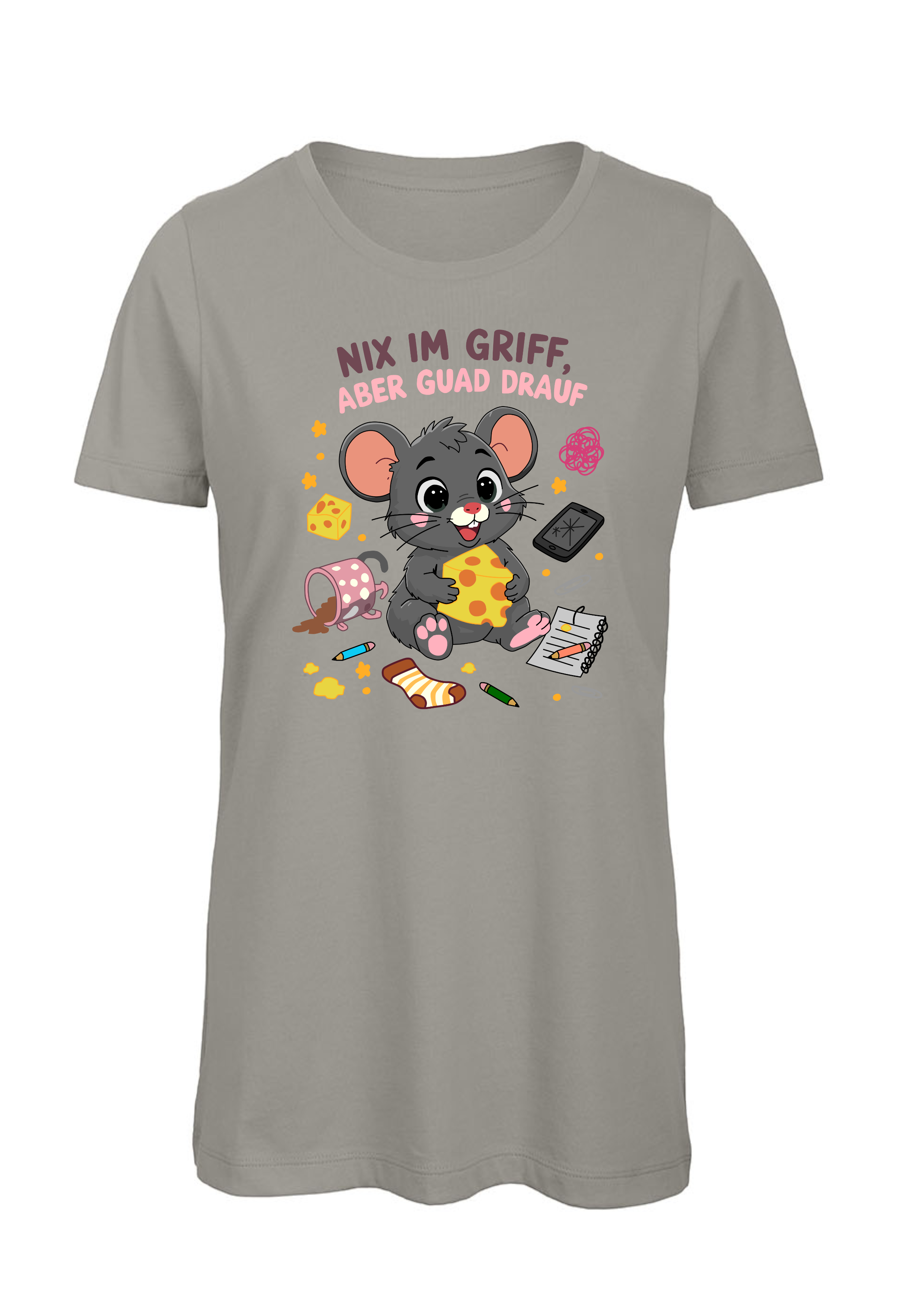 Chaosmaus | Damen T-Shirt Rundhals