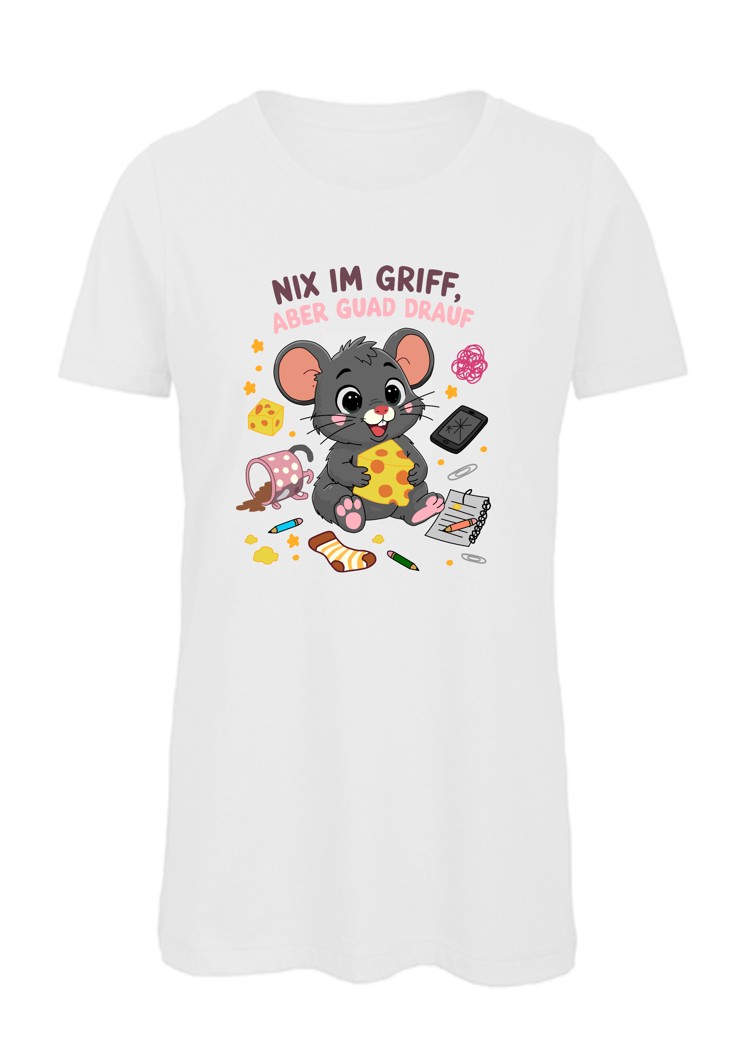 Chaosmaus | Damen T-Shirt Rundhals