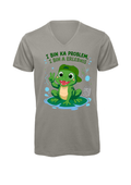 Erlebnisfrosch | T-Shirt Herren V-Ausschnitt