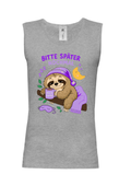 Bitte später nochmal - Faultier - Tanktop Herren