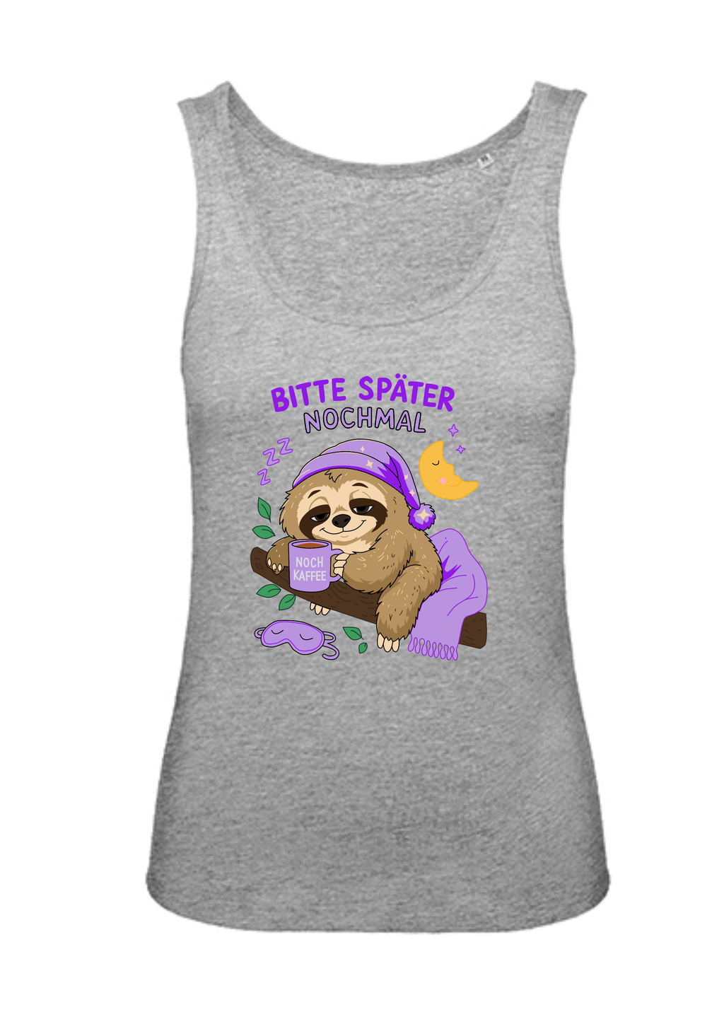 Bitte später nochmal - Faultier | Damen-Tanktop