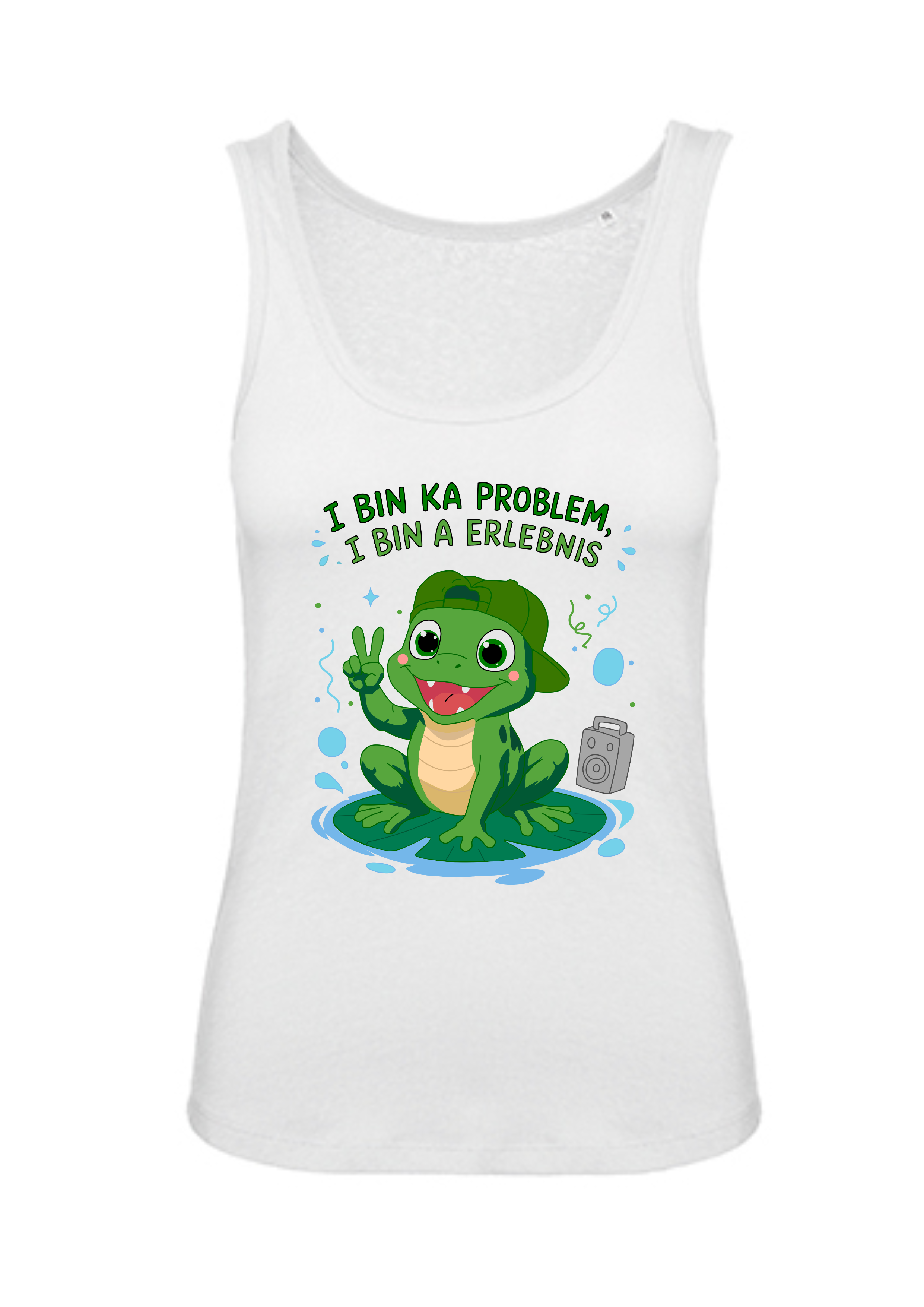 Erlebnisfrosch | Damen-Tanktop