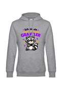 Small, Cute Grump - Raccoon - Men's Hoodie