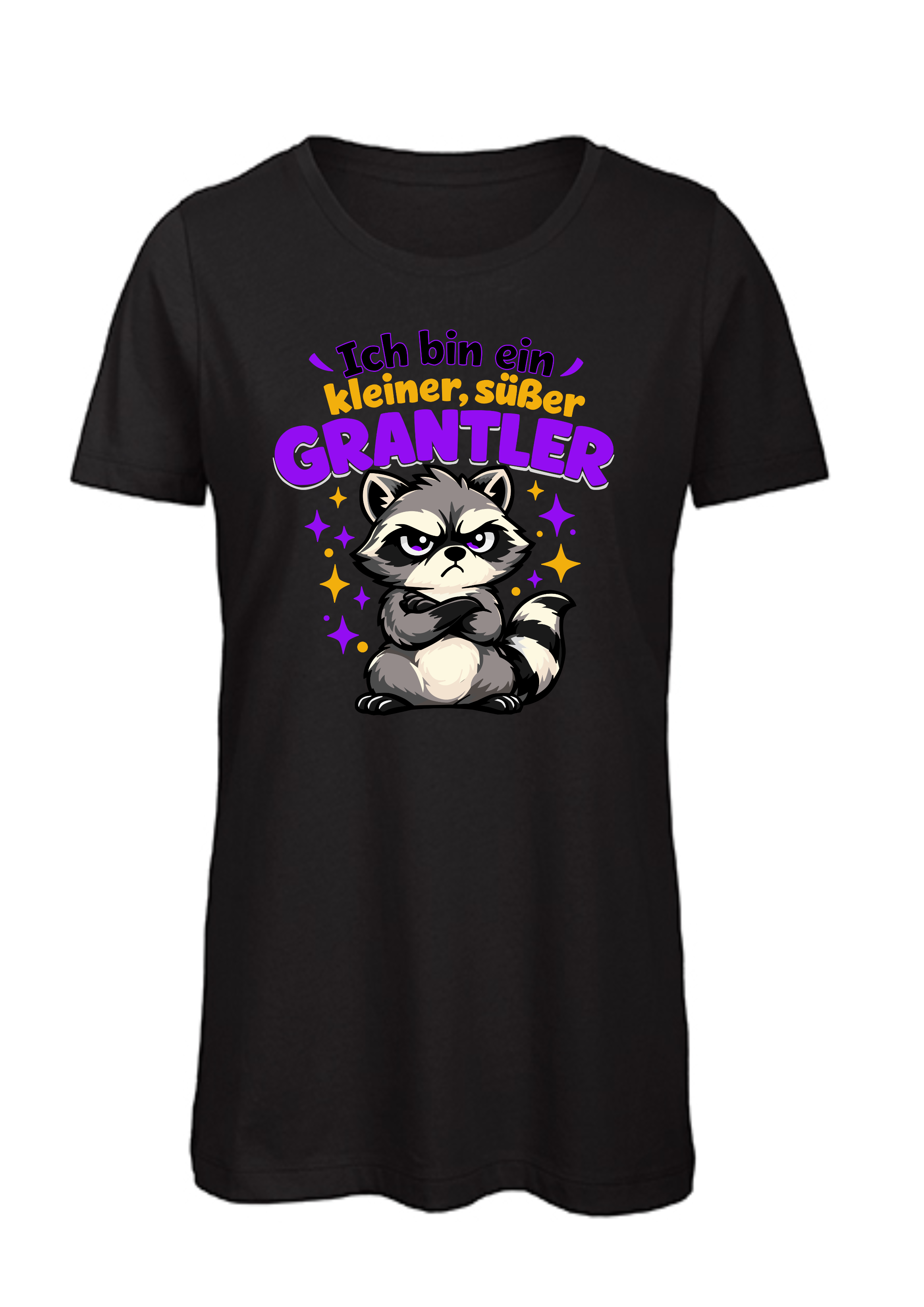 Kleiner, süßer Grantler | Damen T-Shirt Rundhals