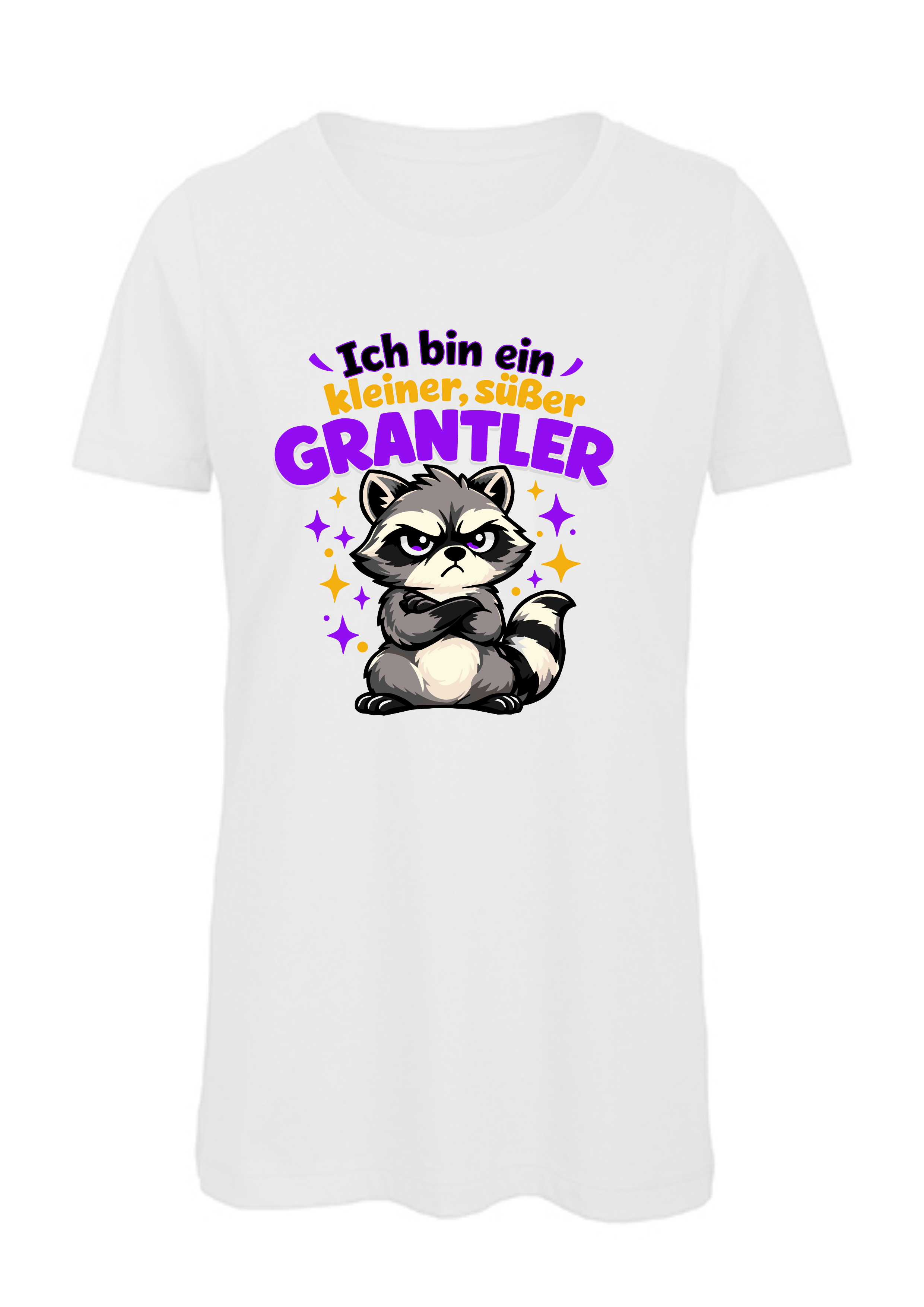 Kleiner, süßer Grantler | Damen T-Shirt Rundhals
