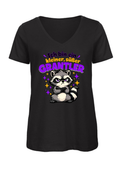 Kleiner, süßer Grantler | Damen T-Shirt V-Ausschnitt