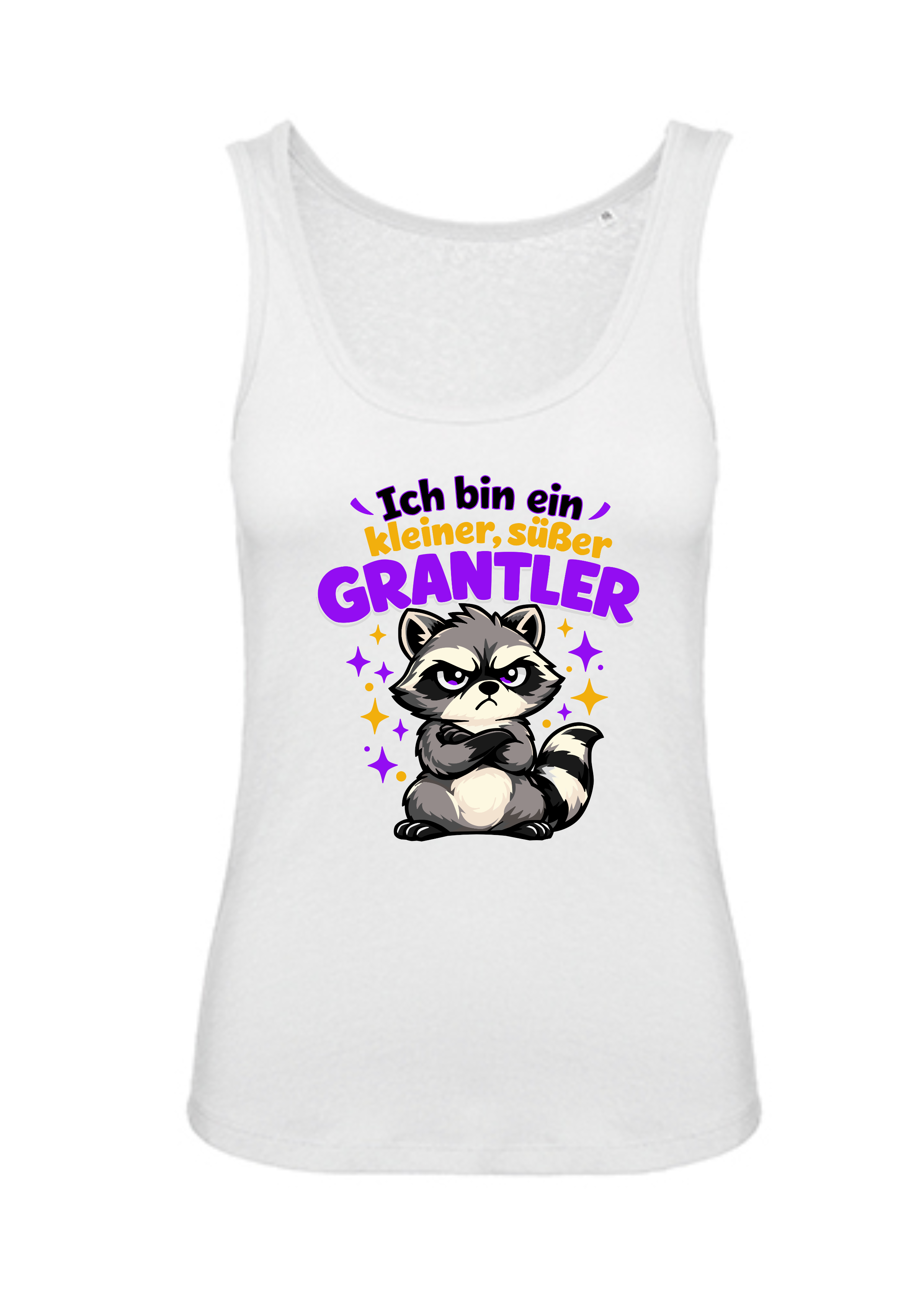 Kleiner, süßer Grantler | Damen-Tanktop
