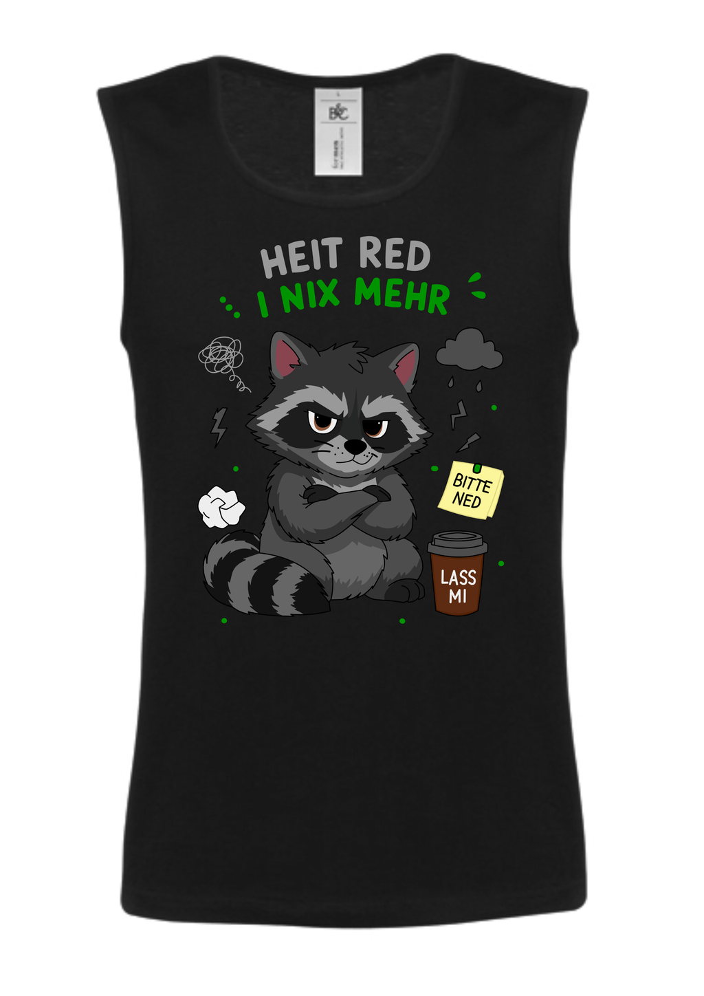 Heit red i nix mehr - Tanktop Herren