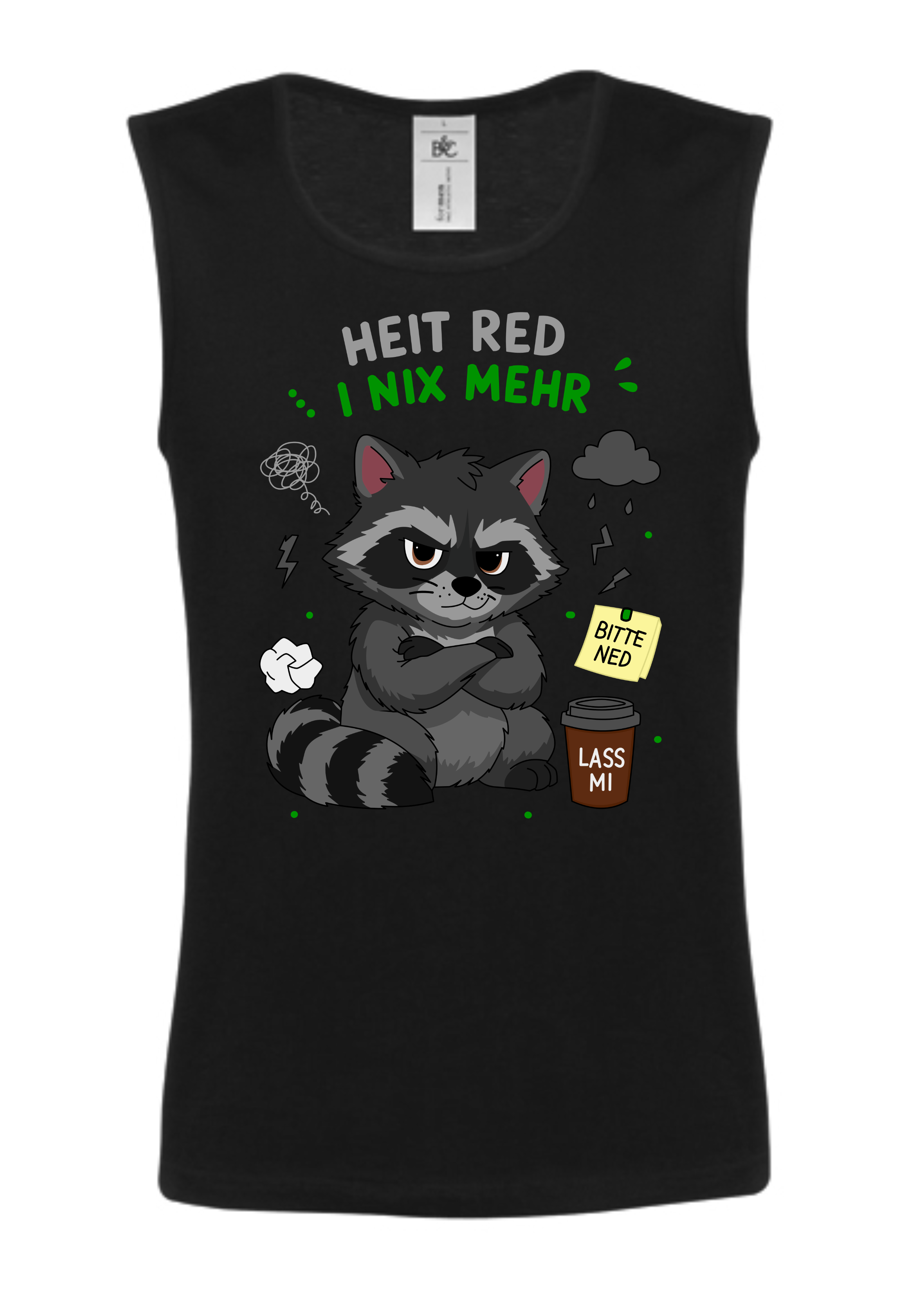 Heit red i nix mehr - Tanktop Herren