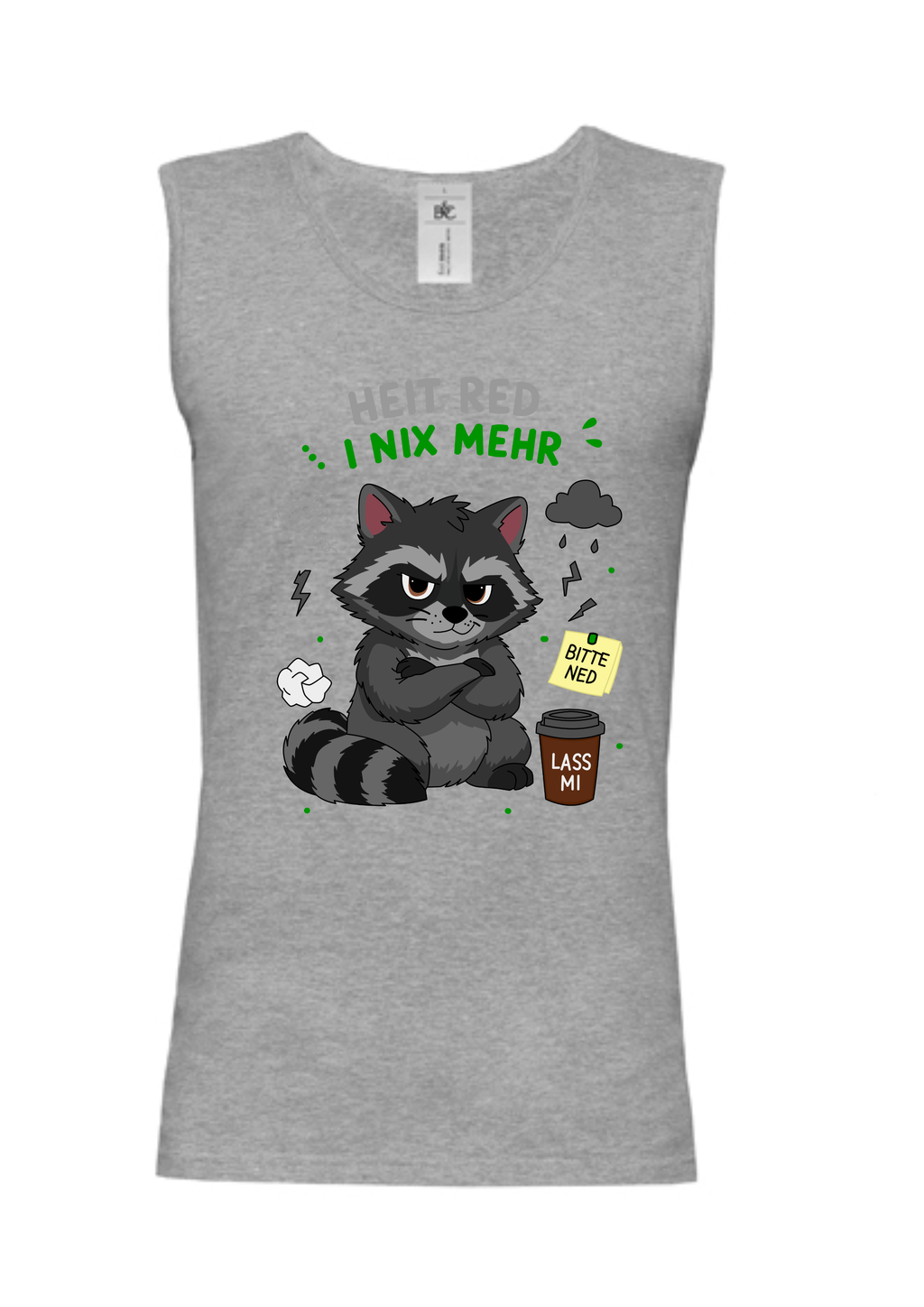 Heit red i nix mehr - Tanktop Herren