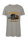 Holz-LKW-Fahrer | Damen T-Shirt Rundhals
