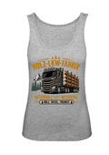 Holz-LKW-Fahrer | Damen-Tanktop