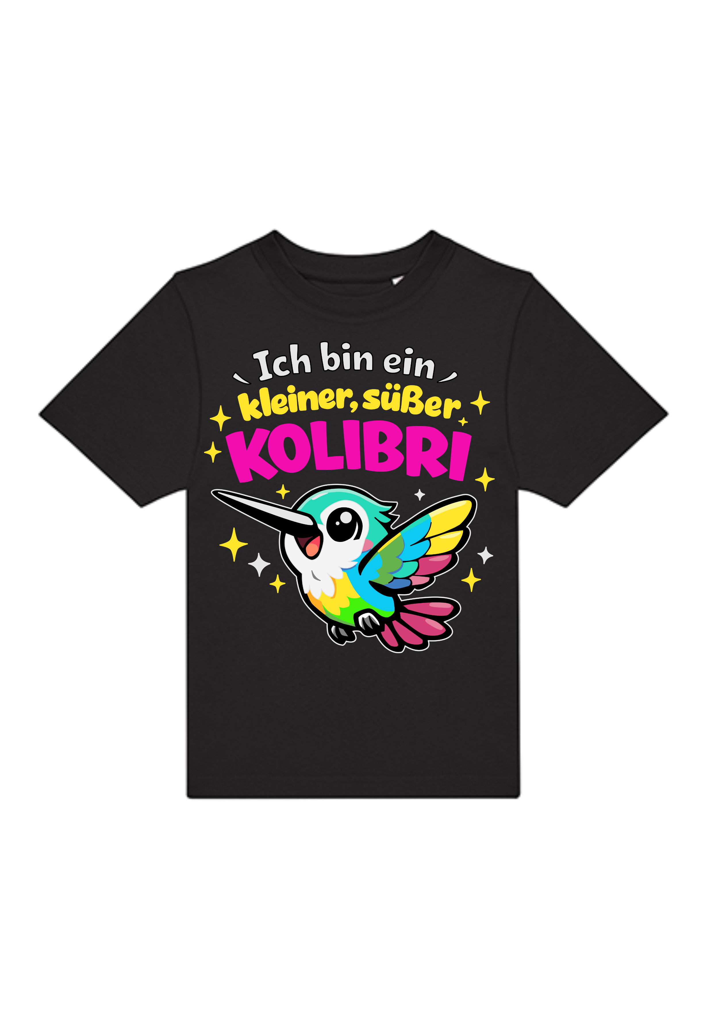 Kleiner, süßer Kolibri | Kinder T-Shirt Rundhals