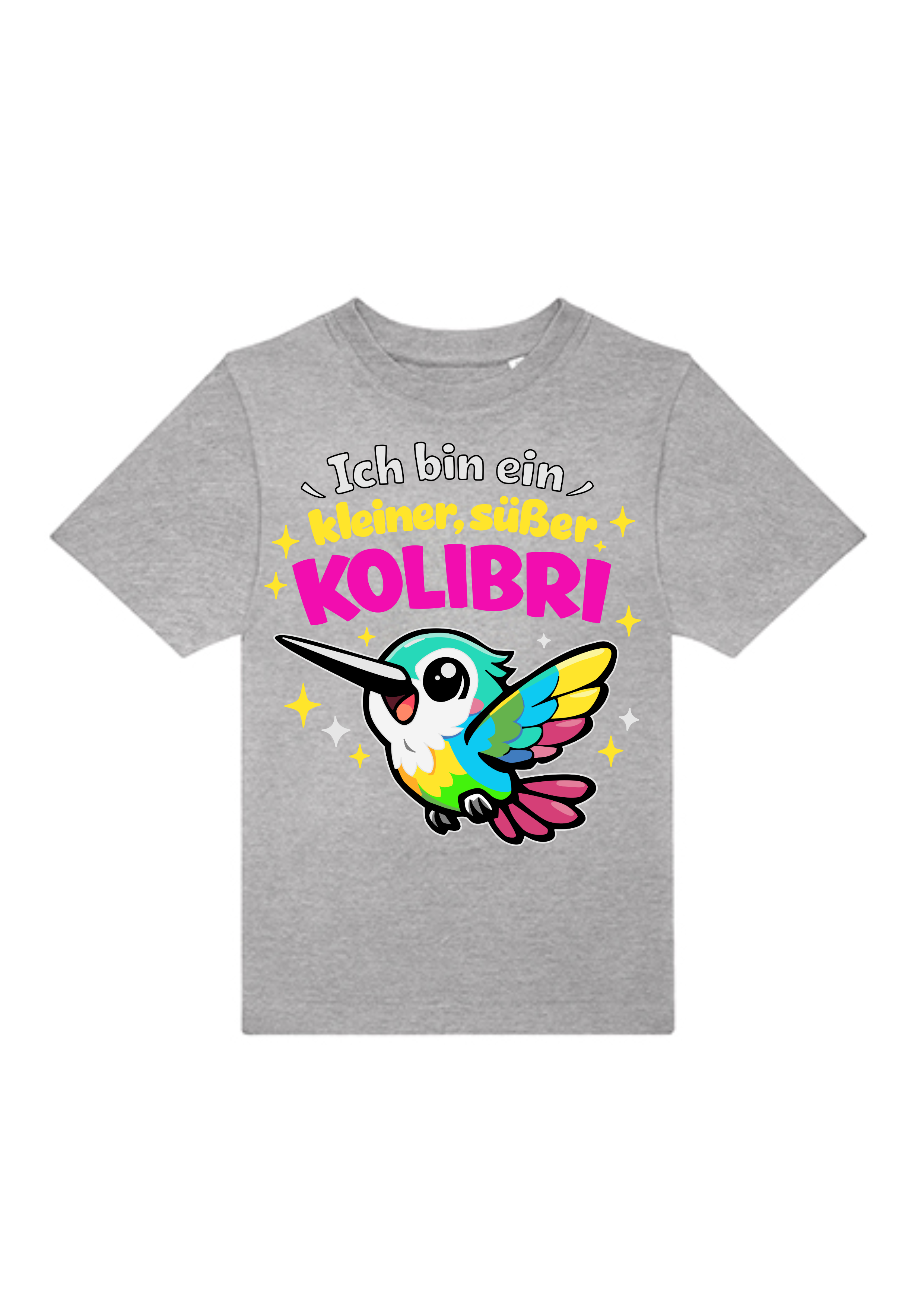 Kleiner, süßer Kolibri | Kinder T-Shirt Rundhals