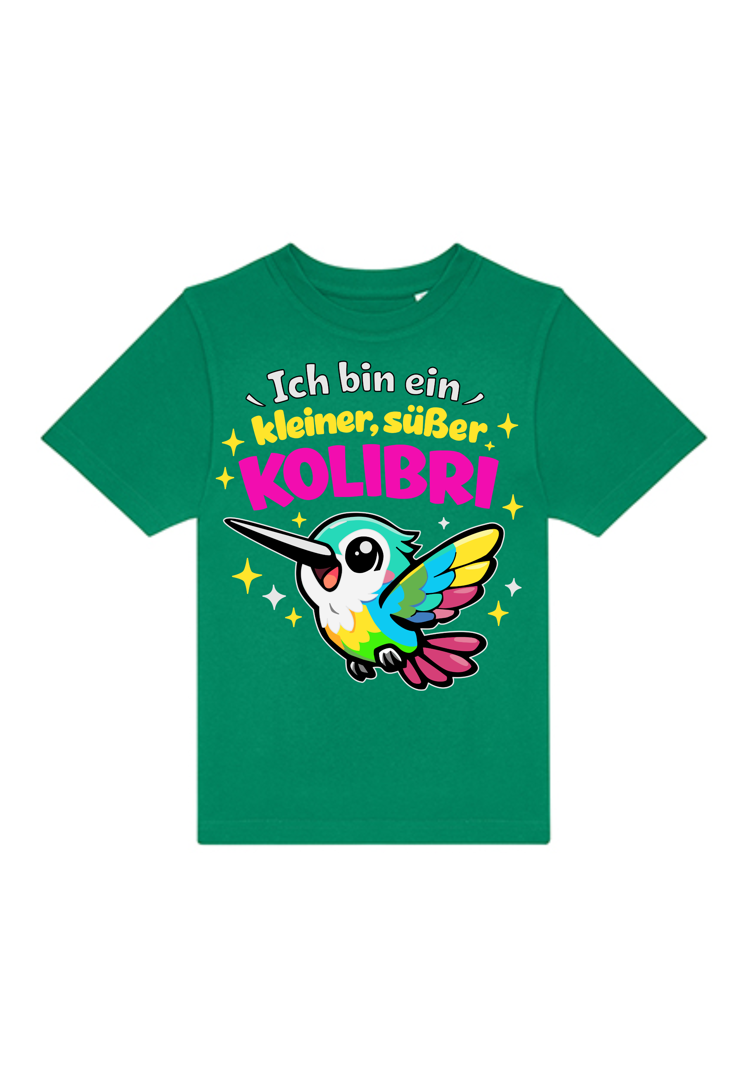 Kleiner, süßer Kolibri | Kinder T-Shirt Rundhals