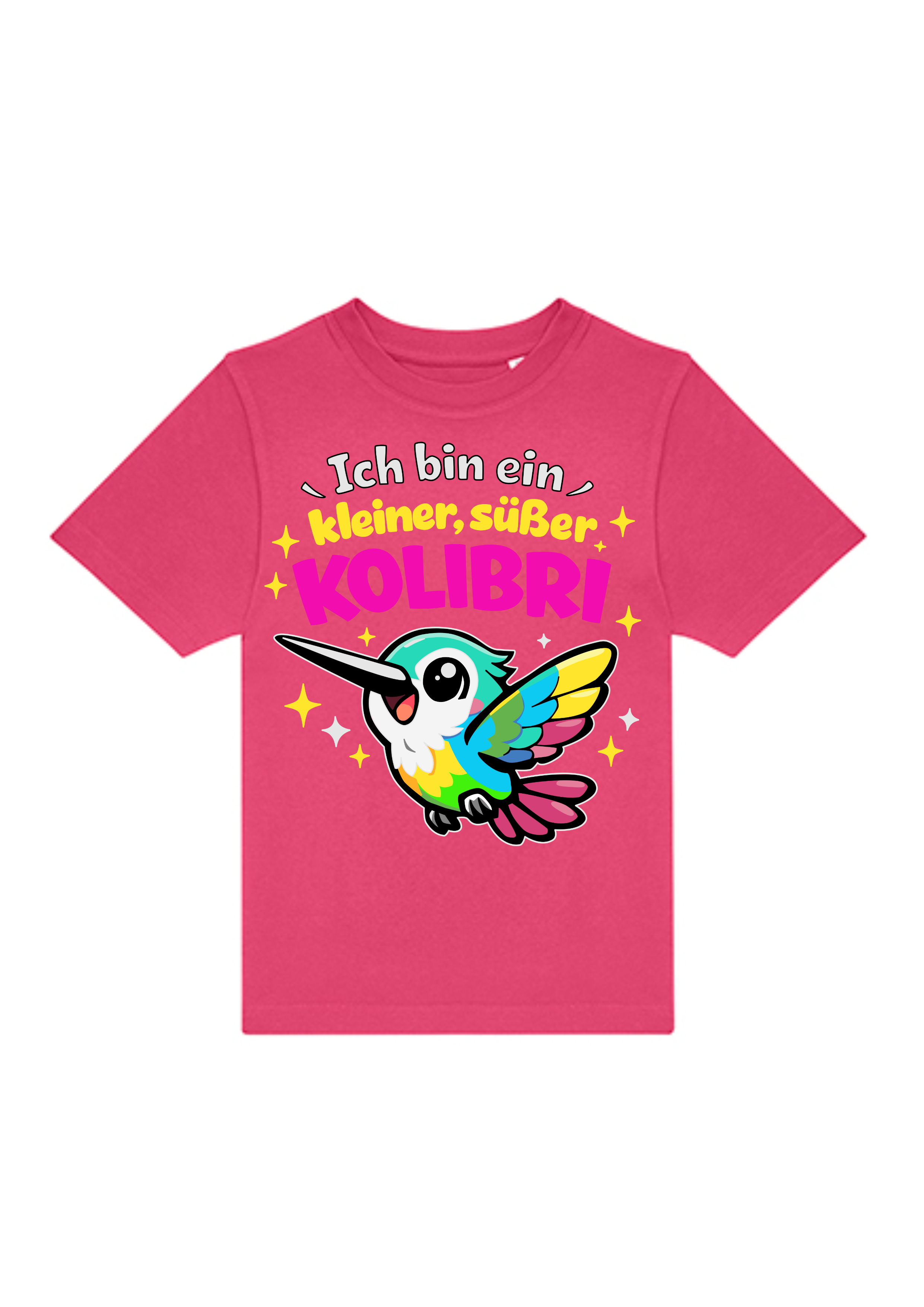 Kleiner, süßer Kolibri | Kinder T-Shirt Rundhals