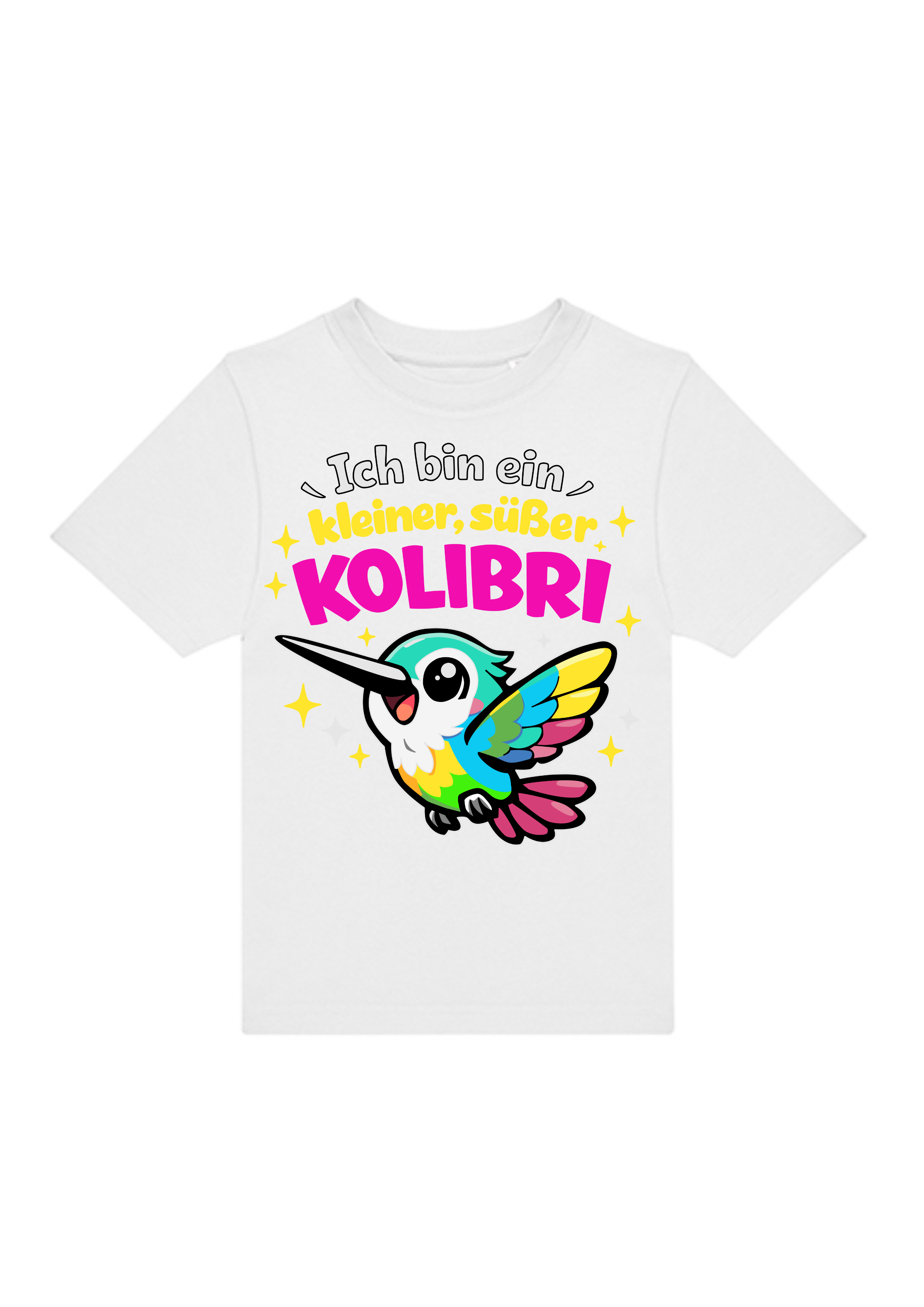 Kleiner, süßer Kolibri | Kinder T-Shirt Rundhals