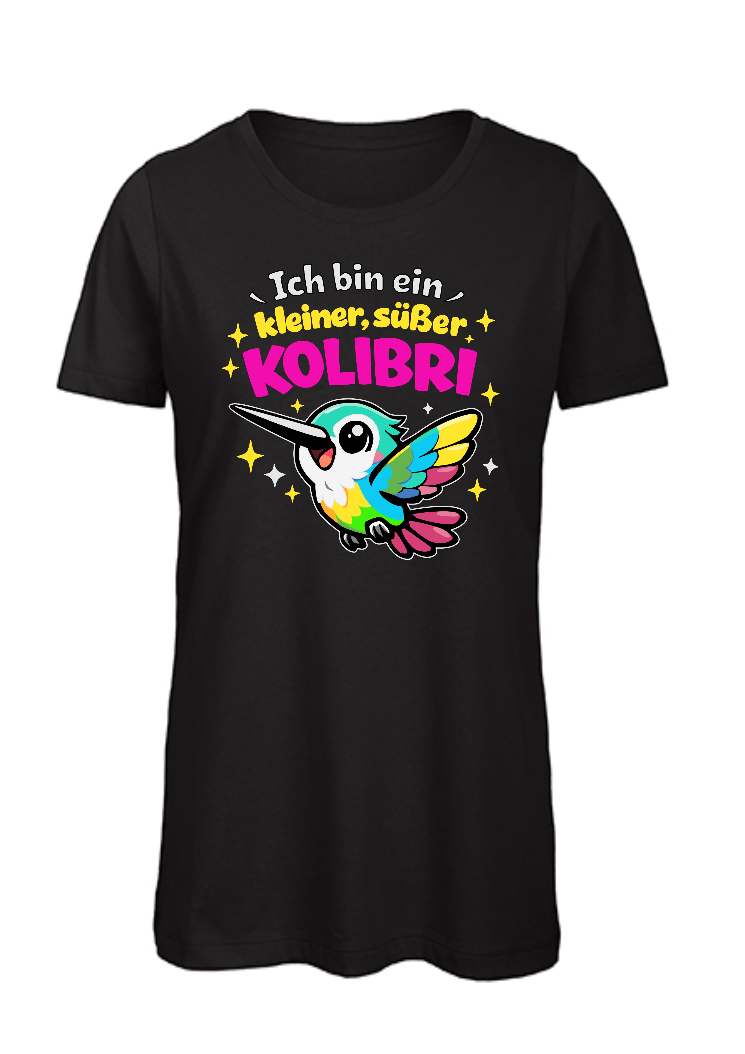 Kleiner, süßer Kolibri | Damen T-Shirt Rundhals
