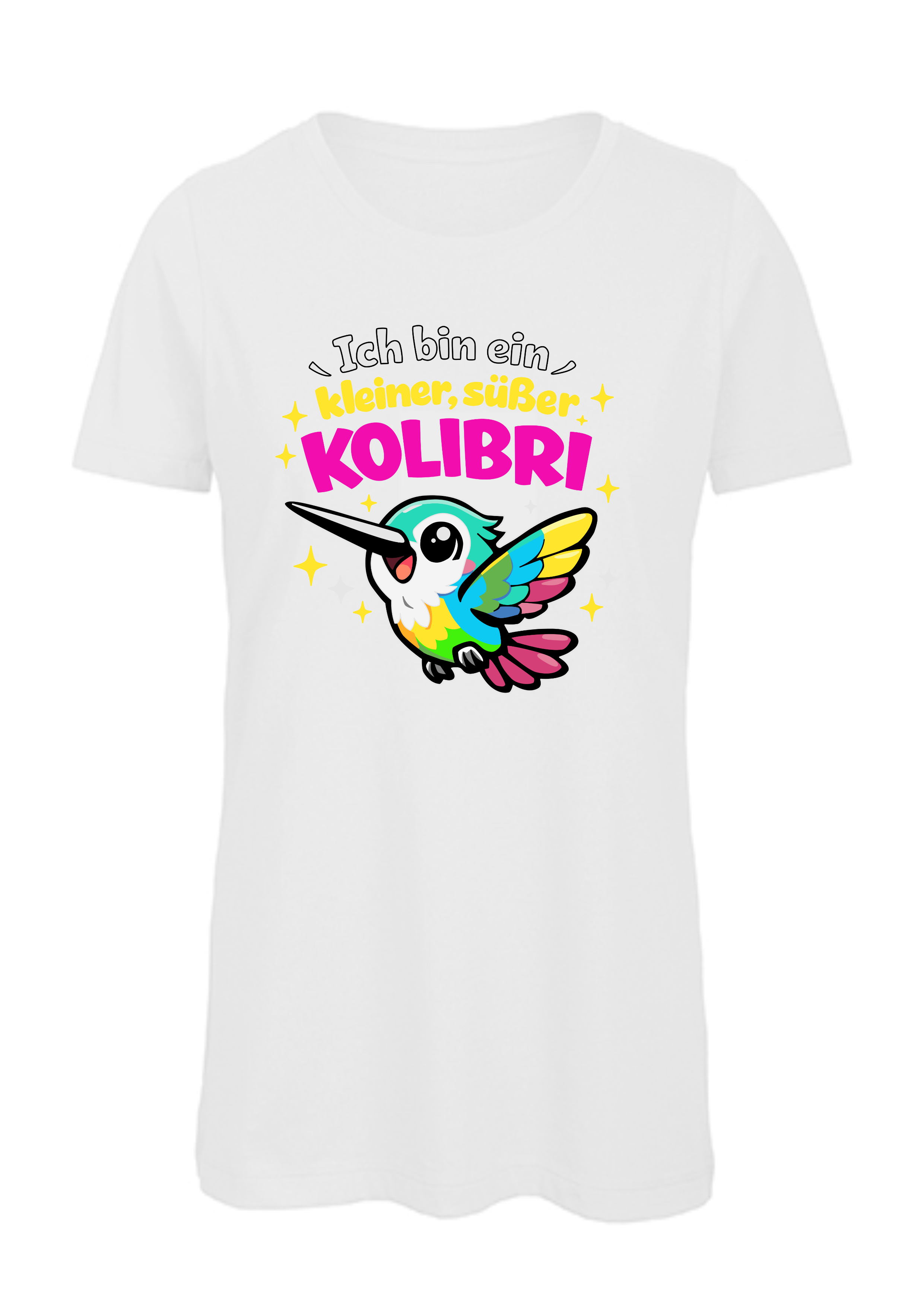 Kleiner, süßer Kolibri | Damen T-Shirt Rundhals
