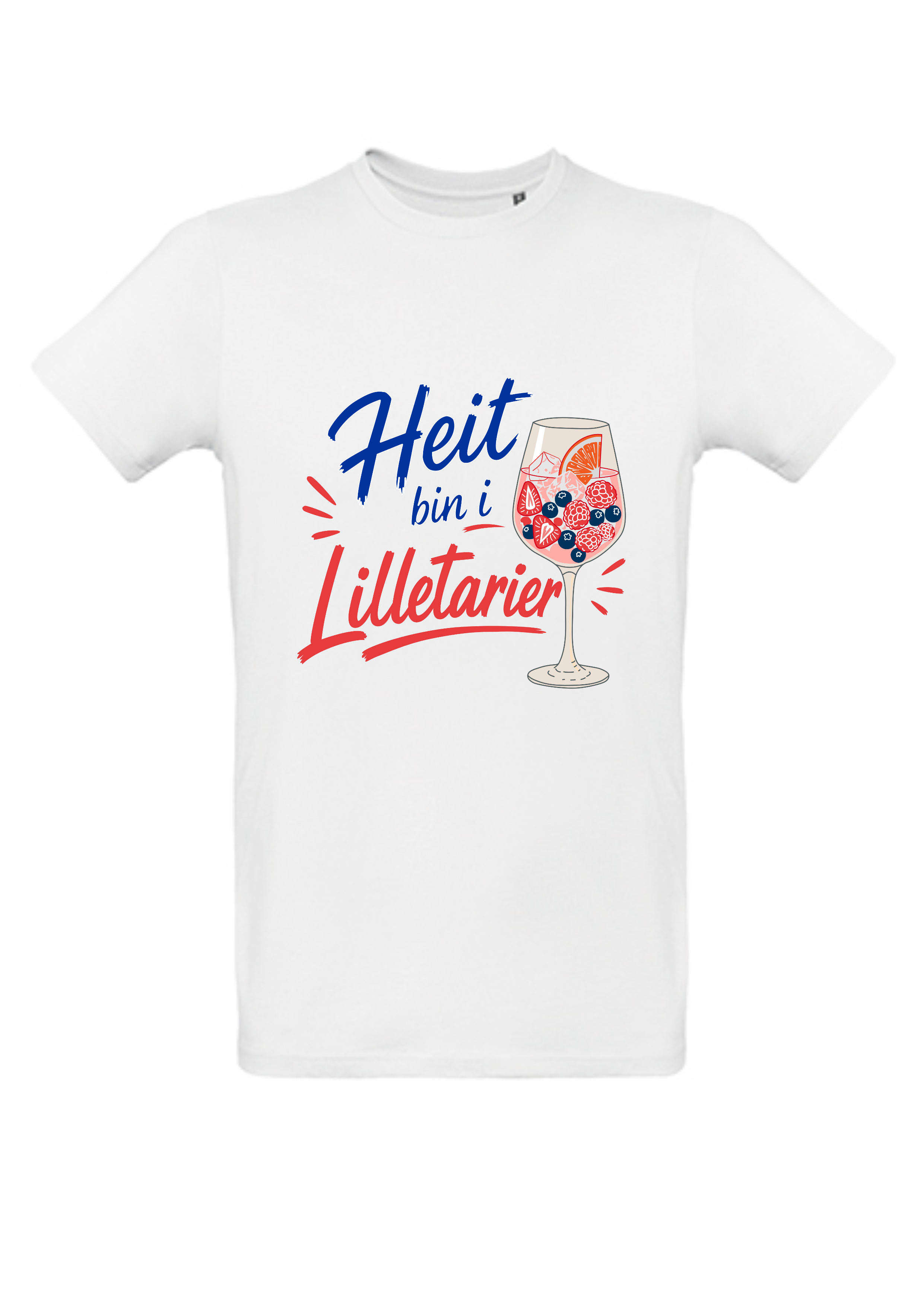 Erlebnisfrosch | Men's Round Neck T-Shirt