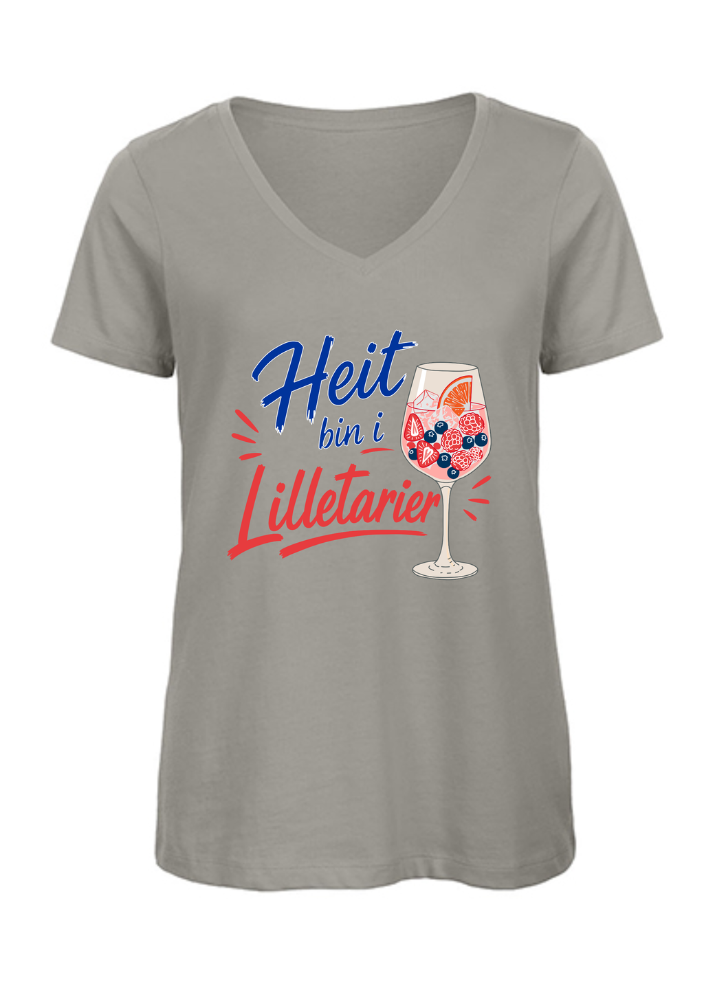 Lilletarier | Damen T-Shirt V-Ausschnitt