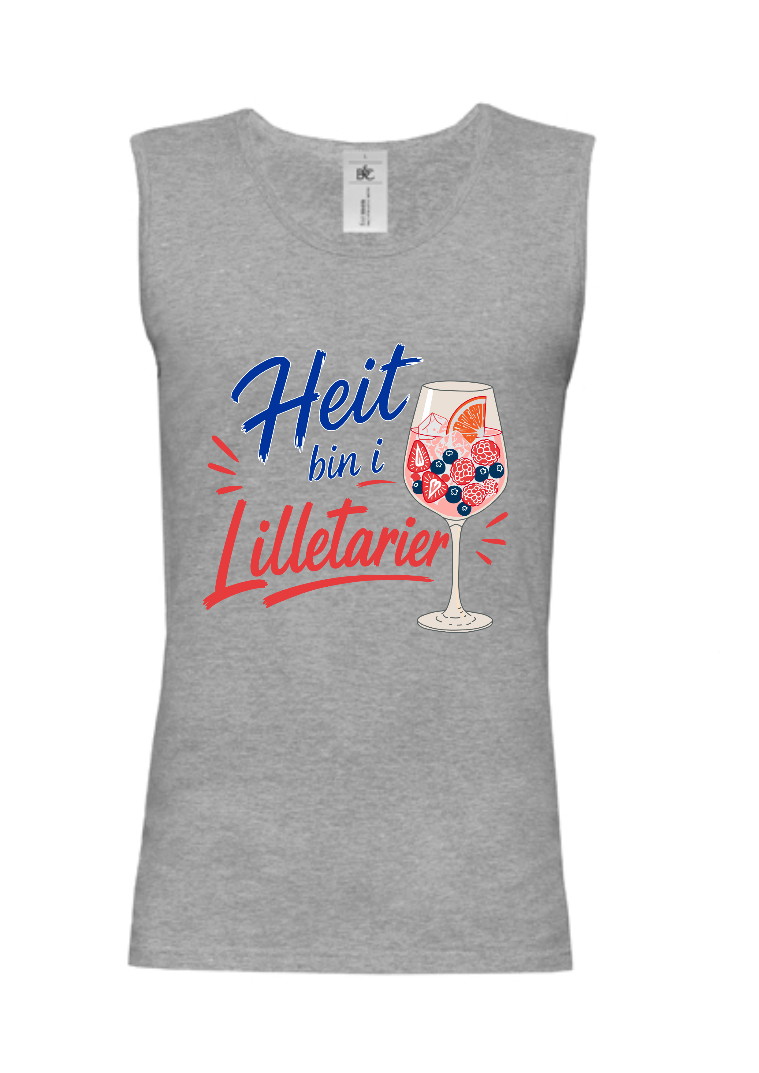 Heit bin i Lilletarier - Tanktop Herren