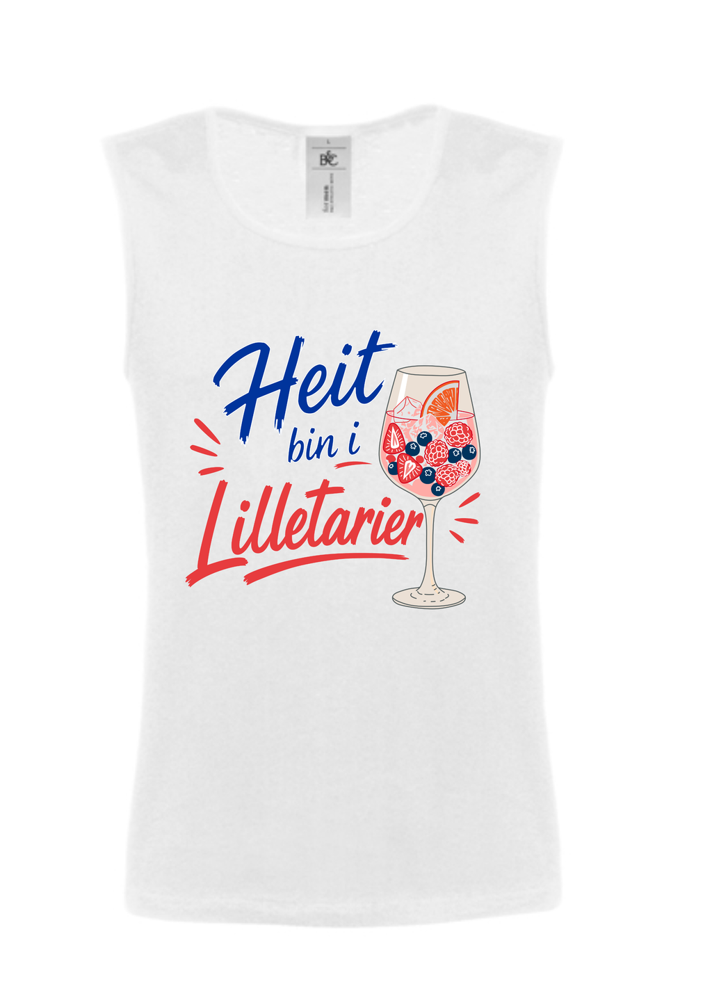 Heit bin i Lilletarier - Tanktop Herren