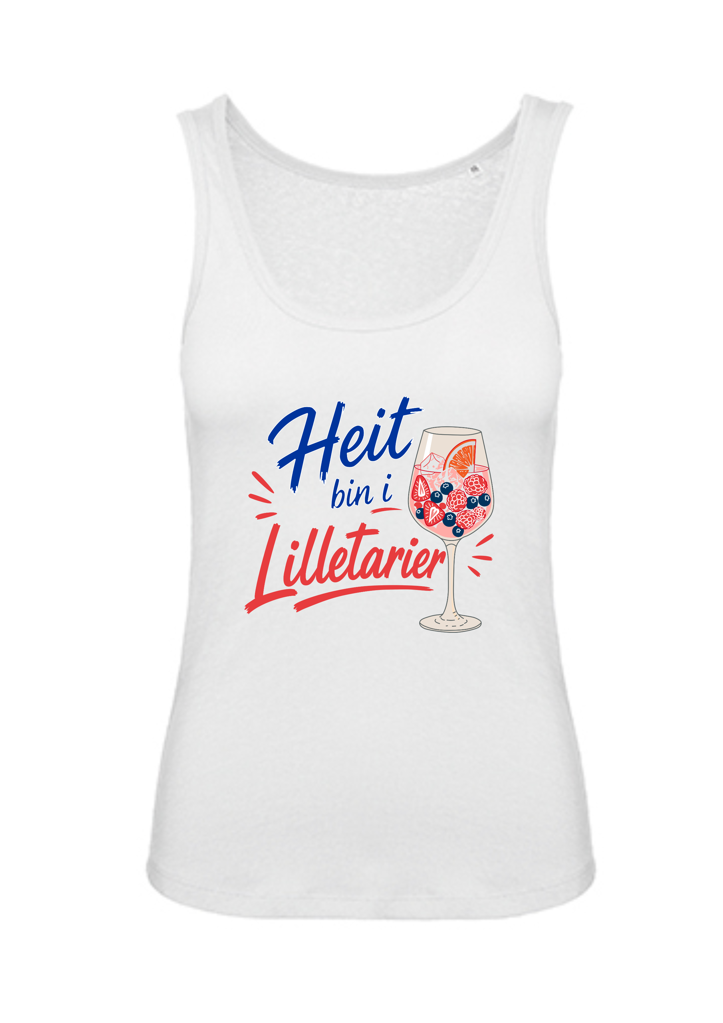 Heit bin i Lilletarier | Damen-Tanktop