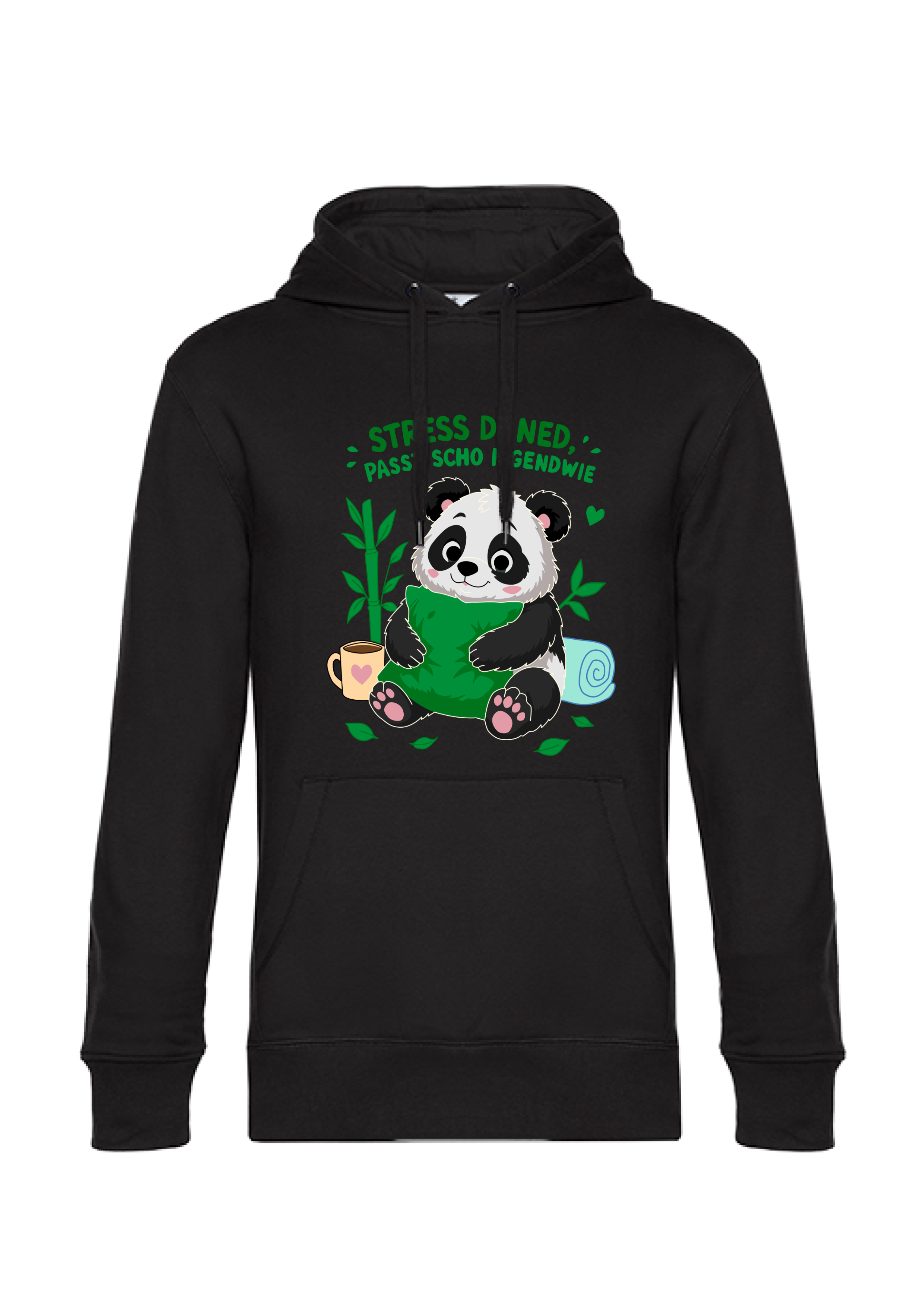 Don't Stress - Panda - Men's Hoodie
