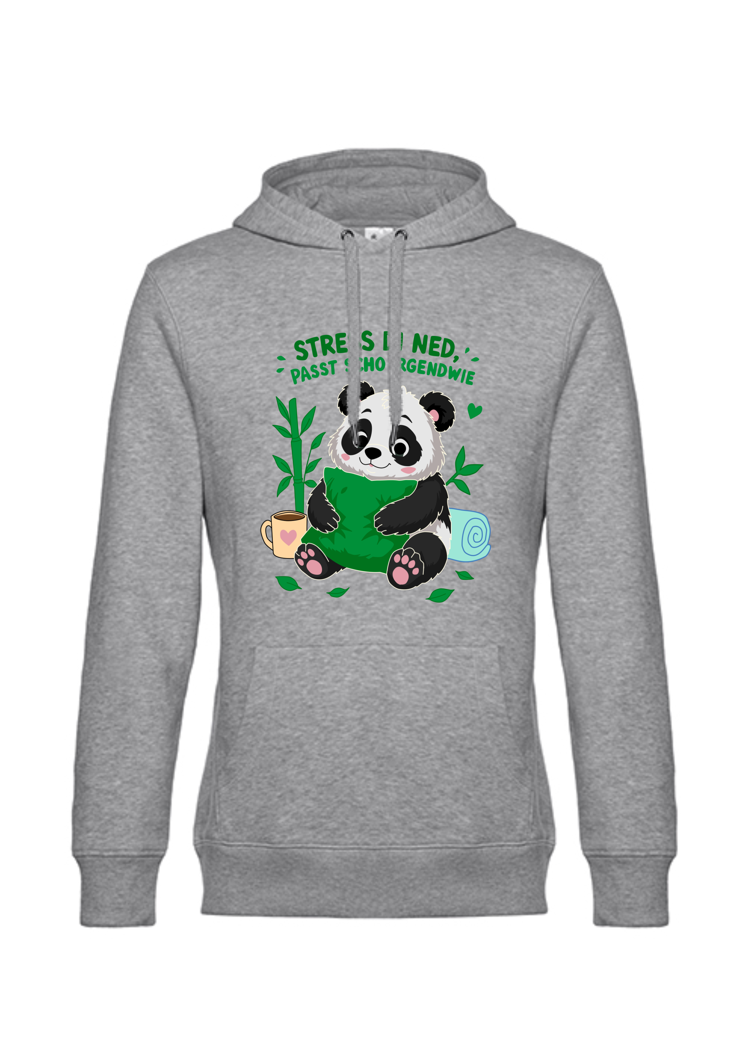 Don't Stress - Panda - Men's Hoodie