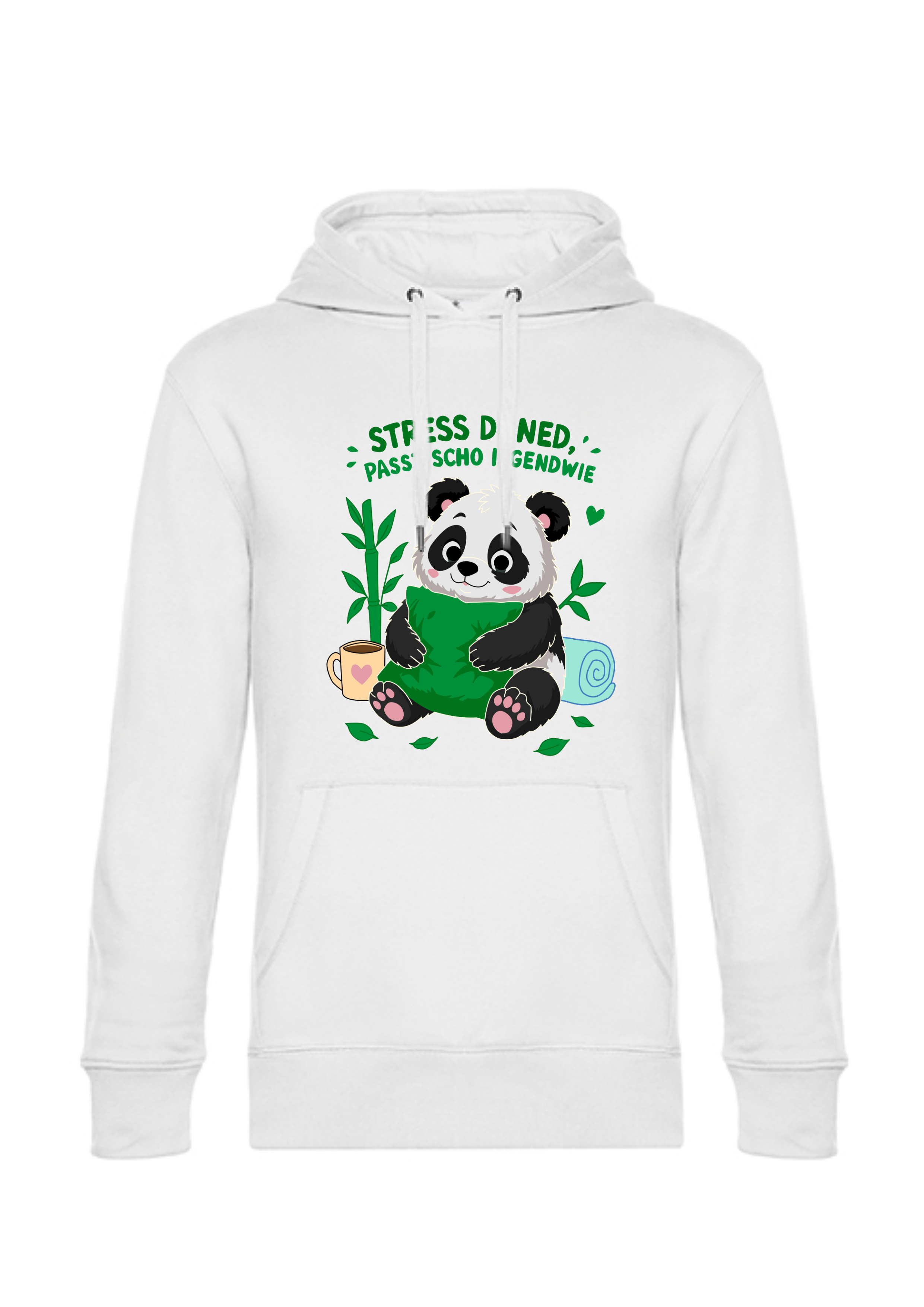 Don't Stress - Panda - Men's Hoodie