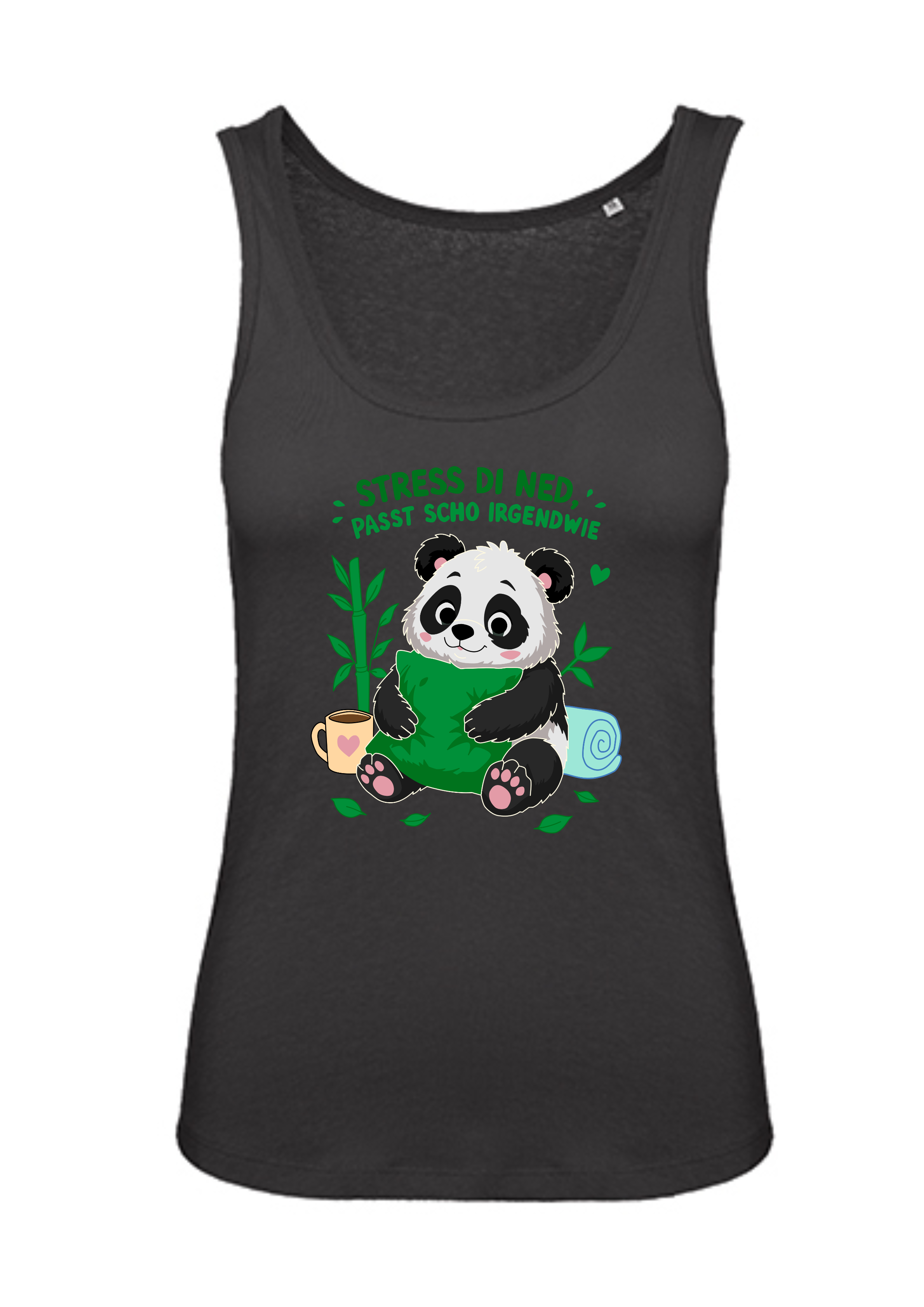 Stress di ned - Panda | Damen-Tanktop