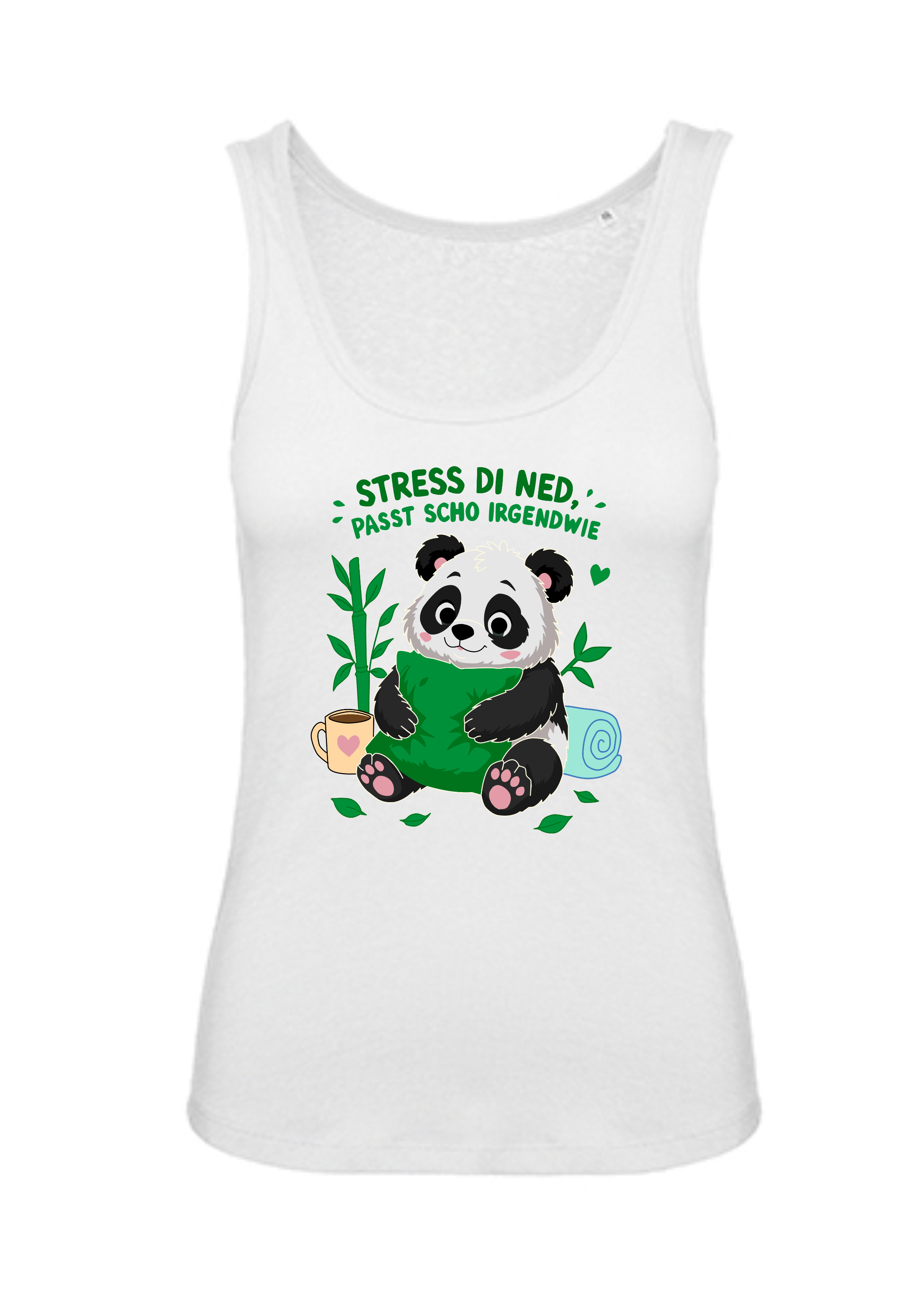 Stress di ned - Panda | Damen-Tanktop