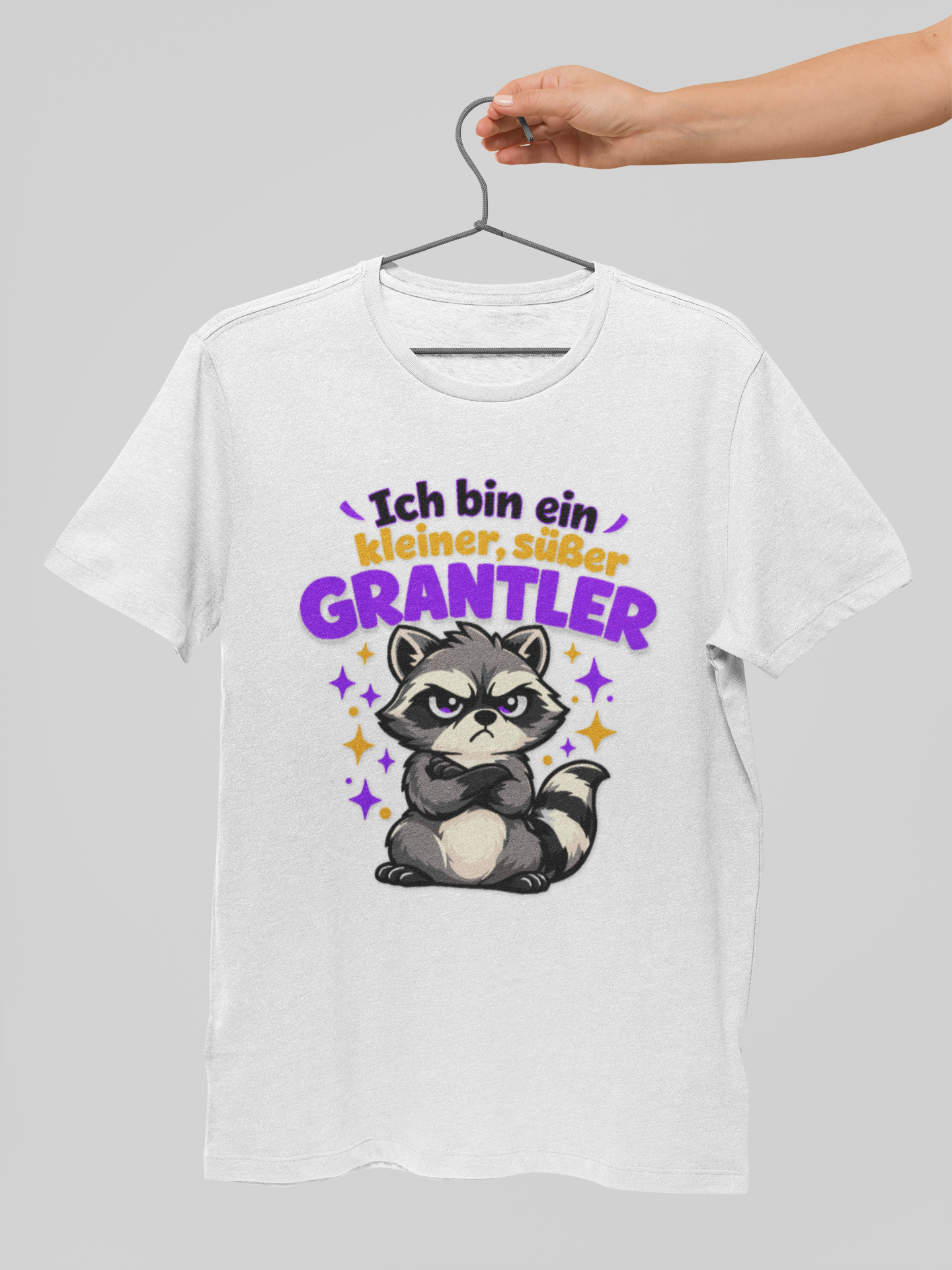 Kleiner, süßer Grantler | T-Shirt Herren Rundhals