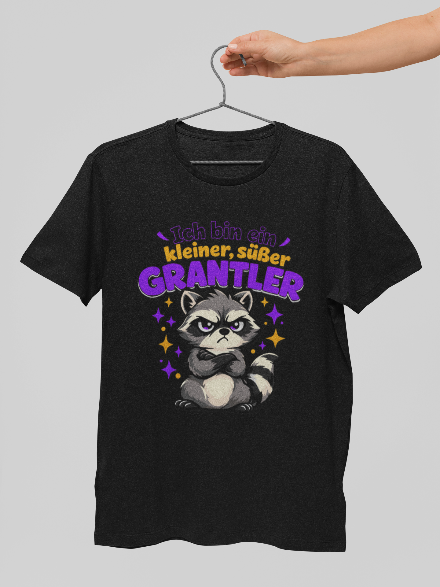 Kleiner, süßer Grantler | T-Shirt Herren Rundhals