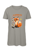 Zu gscheid für den Stress - Fuchs | Damen T-Shirt Rundhals