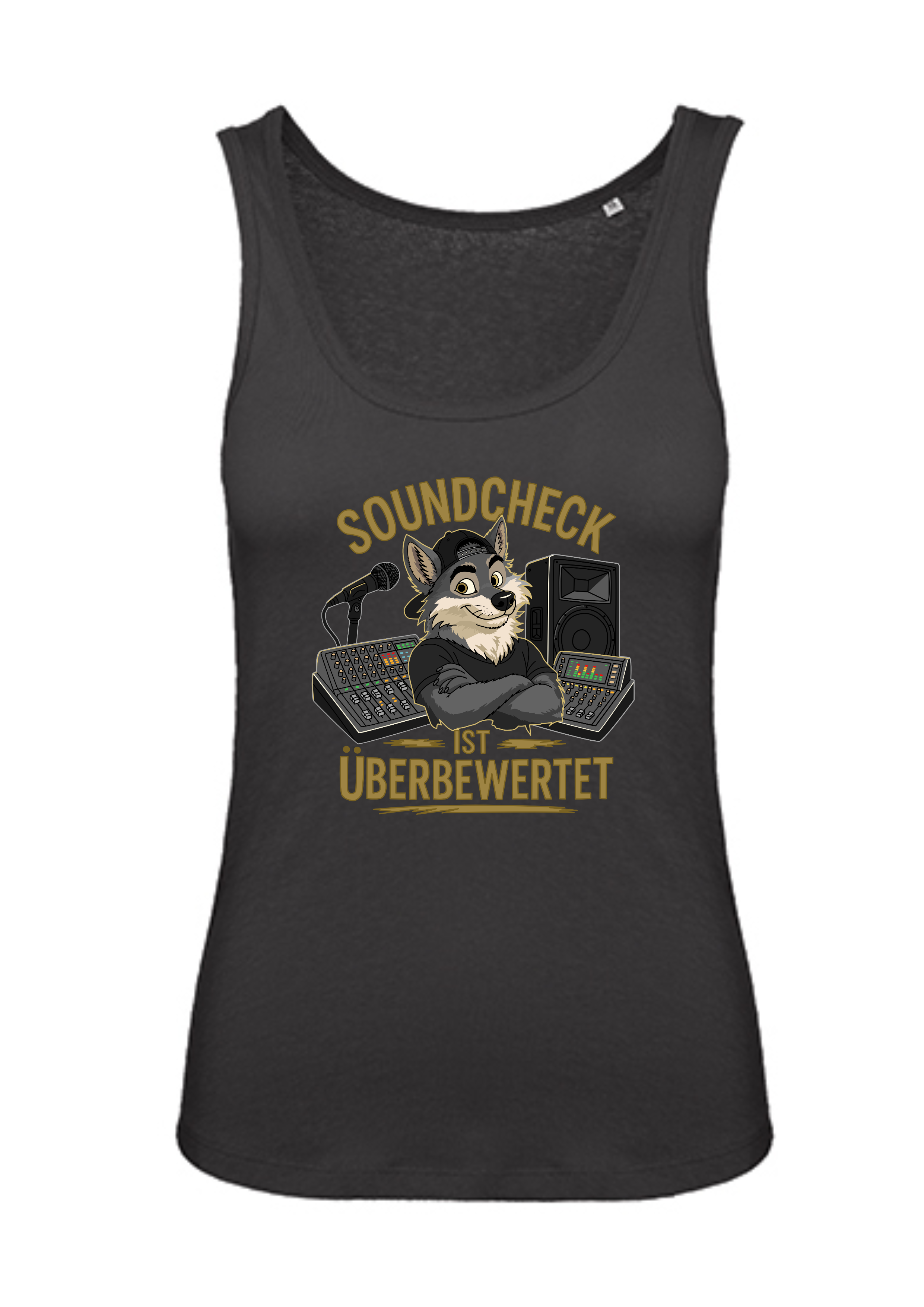 Soundcheck ist überbewertet - Wolf | Damen-Tanktop