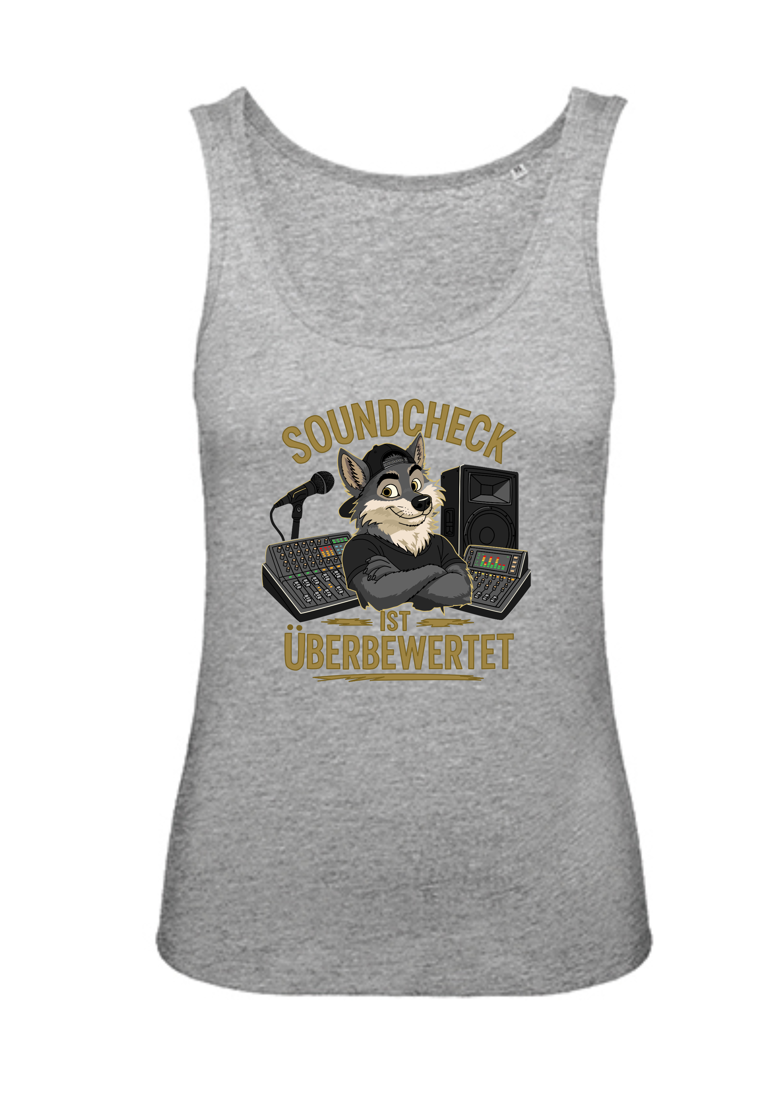Soundcheck ist überbewertet - Wolf | Damen-Tanktop