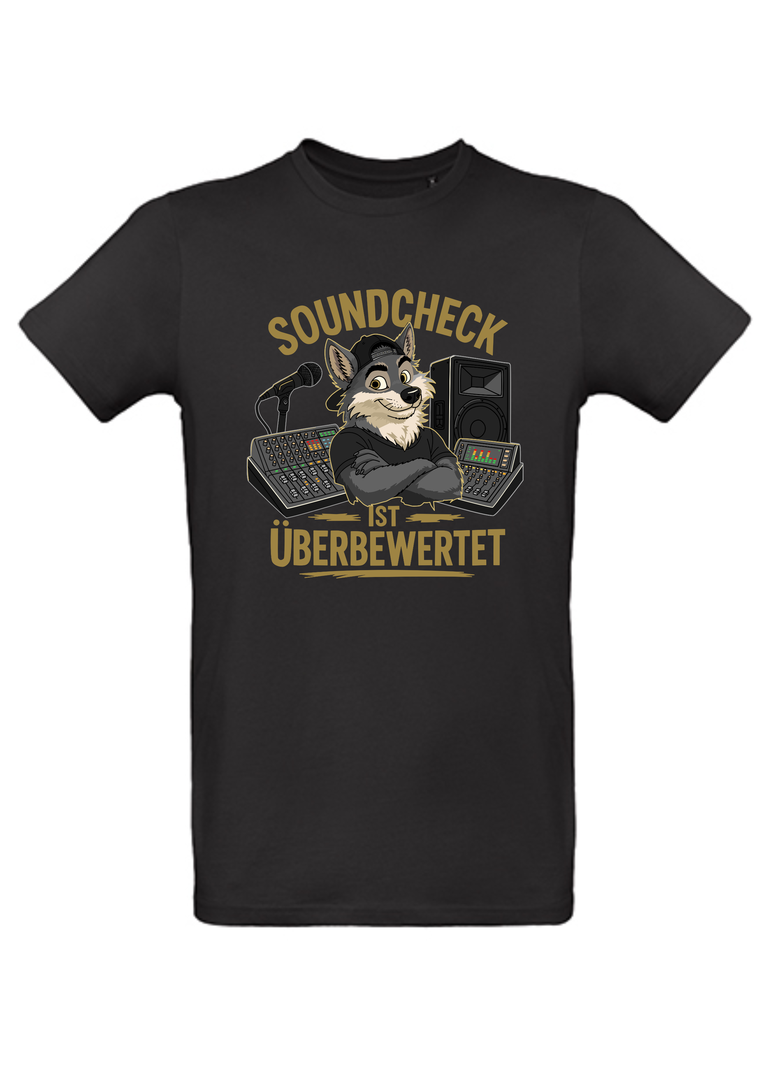 Soundcheck is overrated | Men's Crew Neck T-Shirt