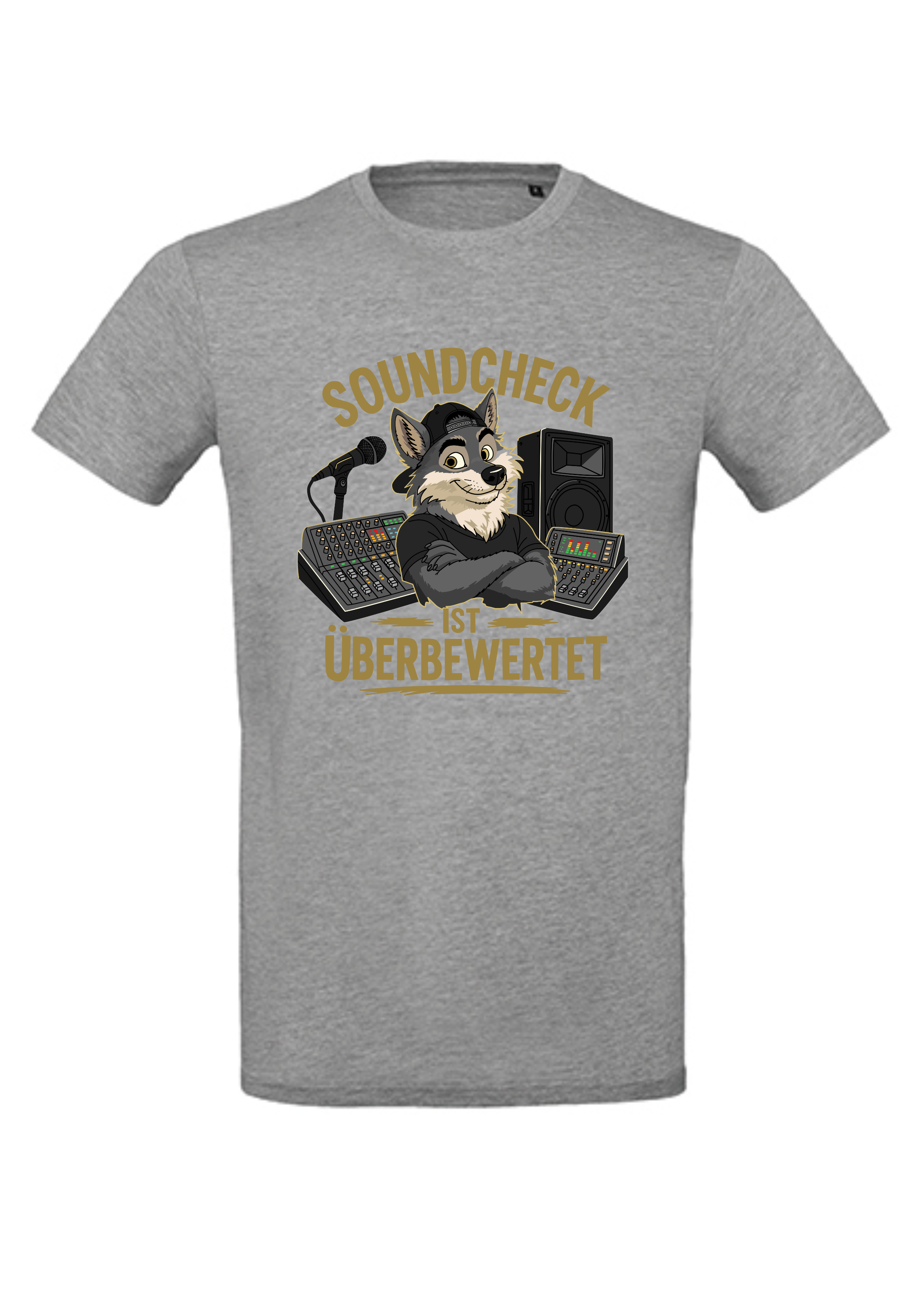 Soundcheck is overrated | Men's Crew Neck T-Shirt