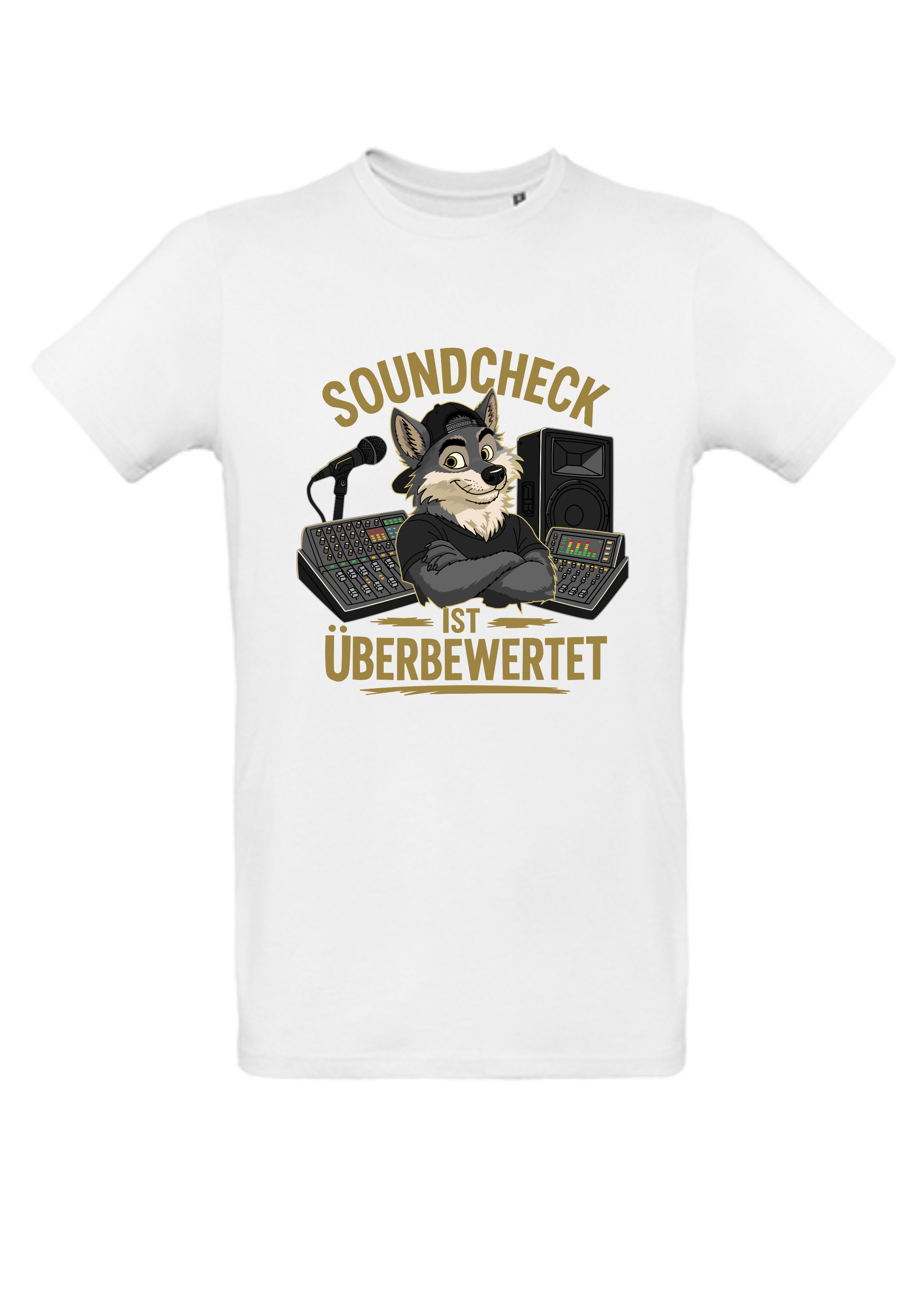 Soundcheck is overrated | Men's Crew Neck T-Shirt